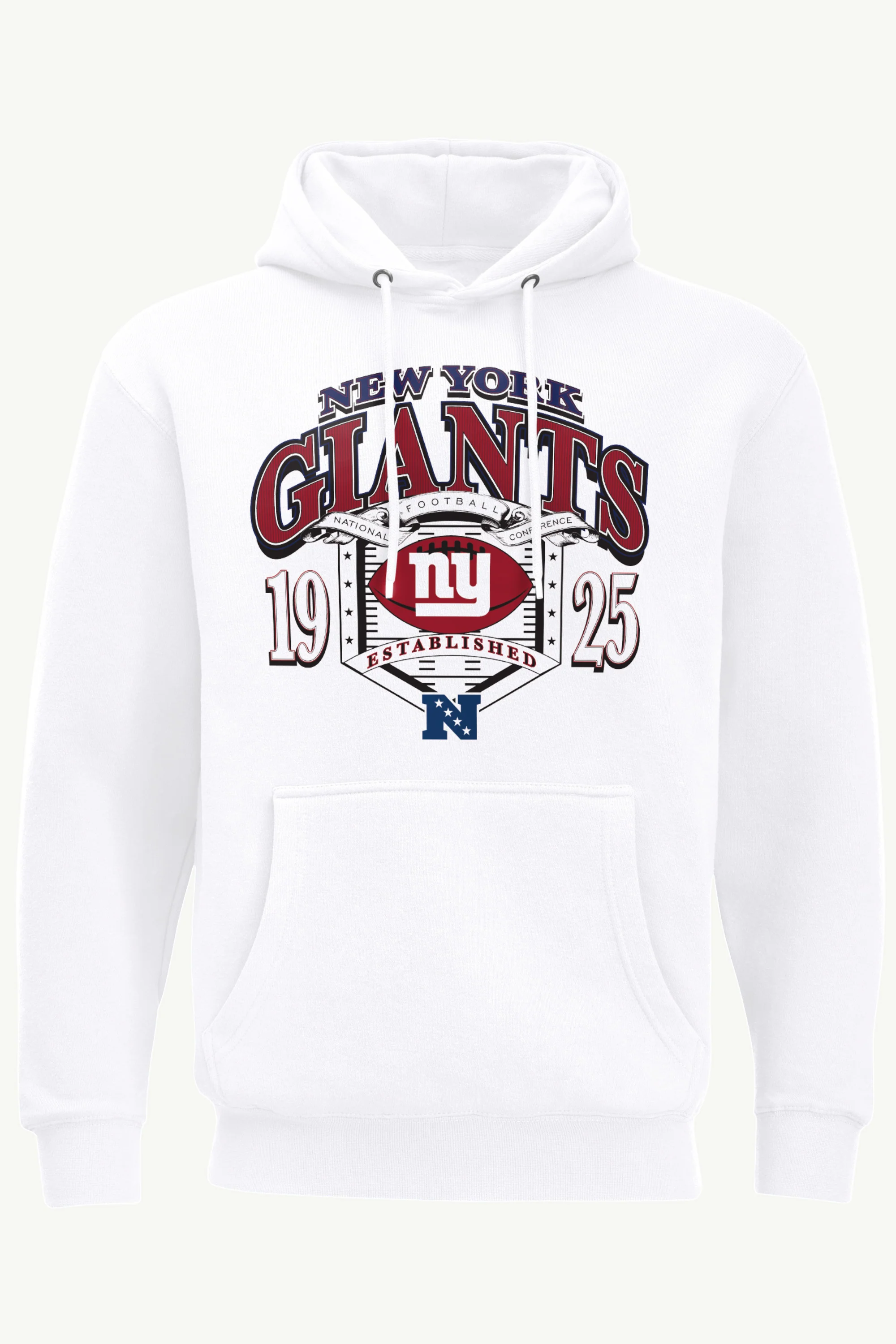MENS NEW YORK GIANTS 80s INSPIRED FIELD HOODIE