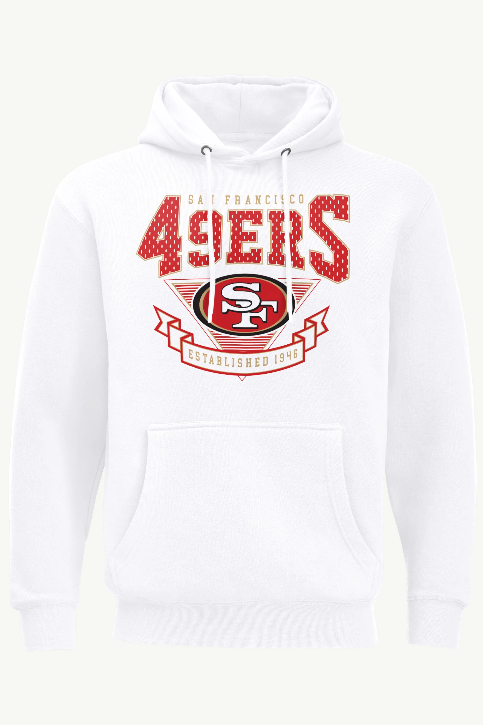 MENS SAN FRANCISCO 49ERS 80's INSPIRED HOODIE