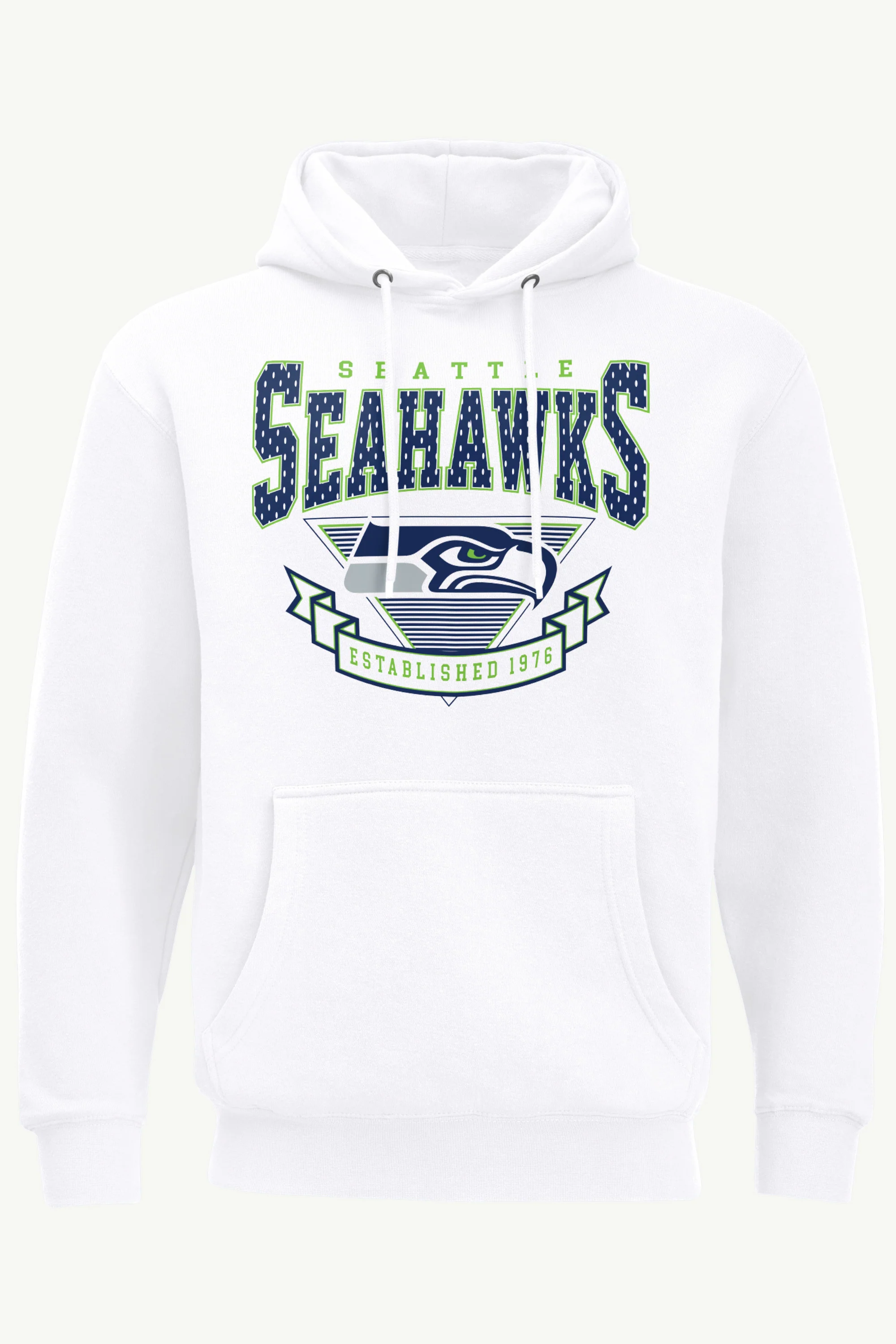 MENS SEATTLE SEAHAWKS 80's INSPIRED HOODIE