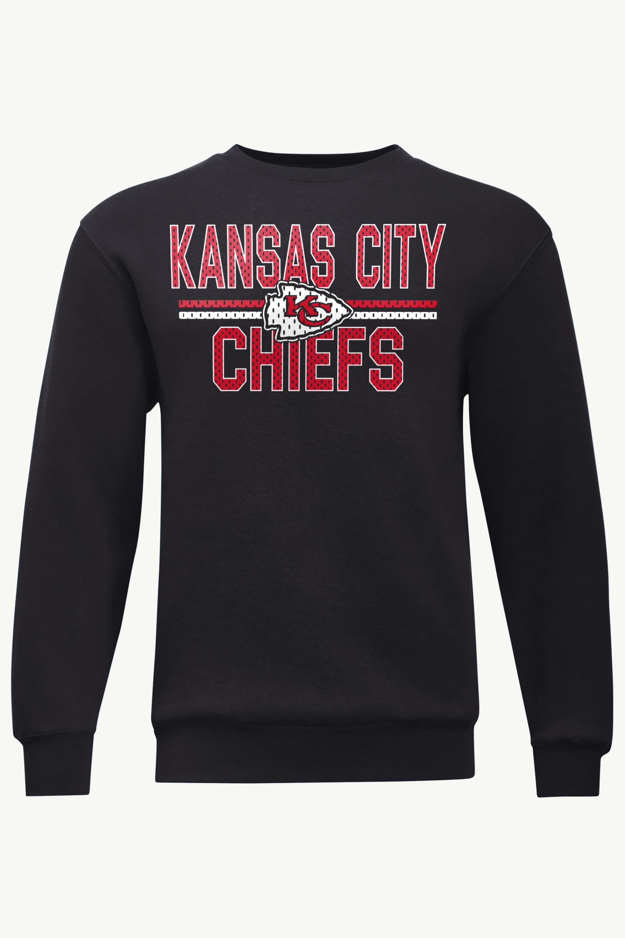 MENS KANSAS CITY CHIEFS MESH LOOK SWEATSHIRT - Image 4