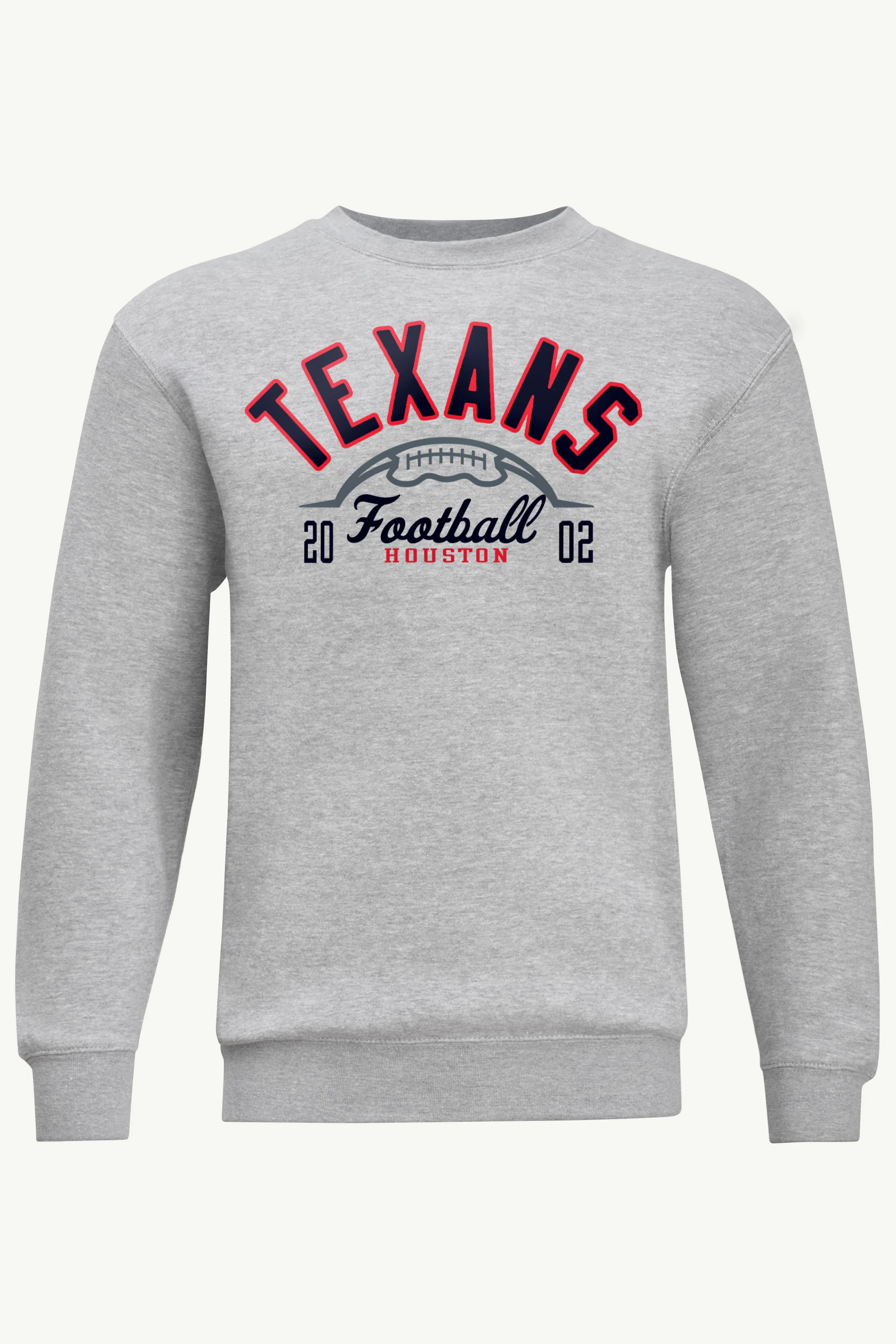 MENS HOUSTON TEXANS HALF BALL SWEATSHIRT
