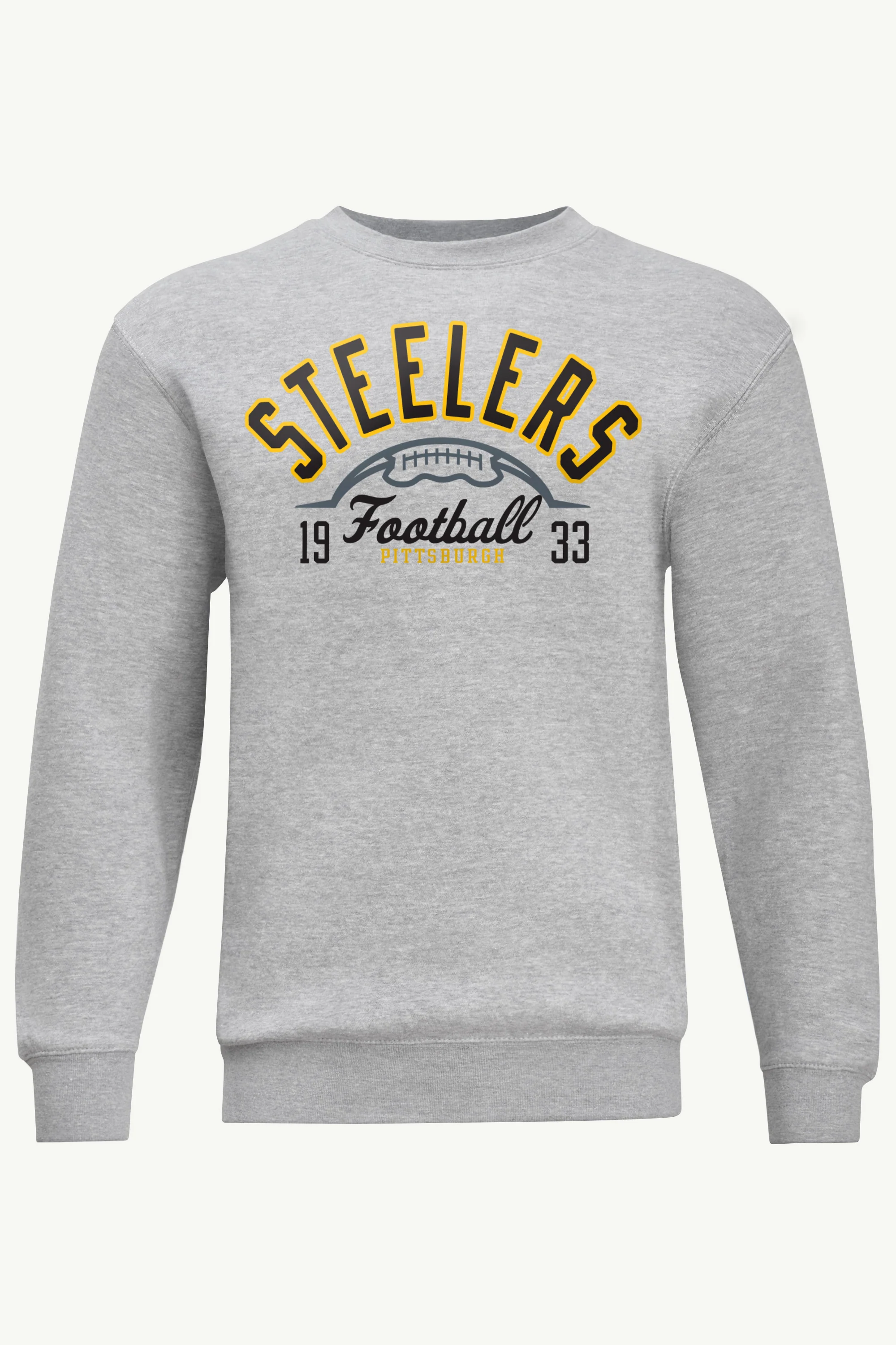 MENS PITTSBURGH STEELERS HALF BALL SWEATSHIRT