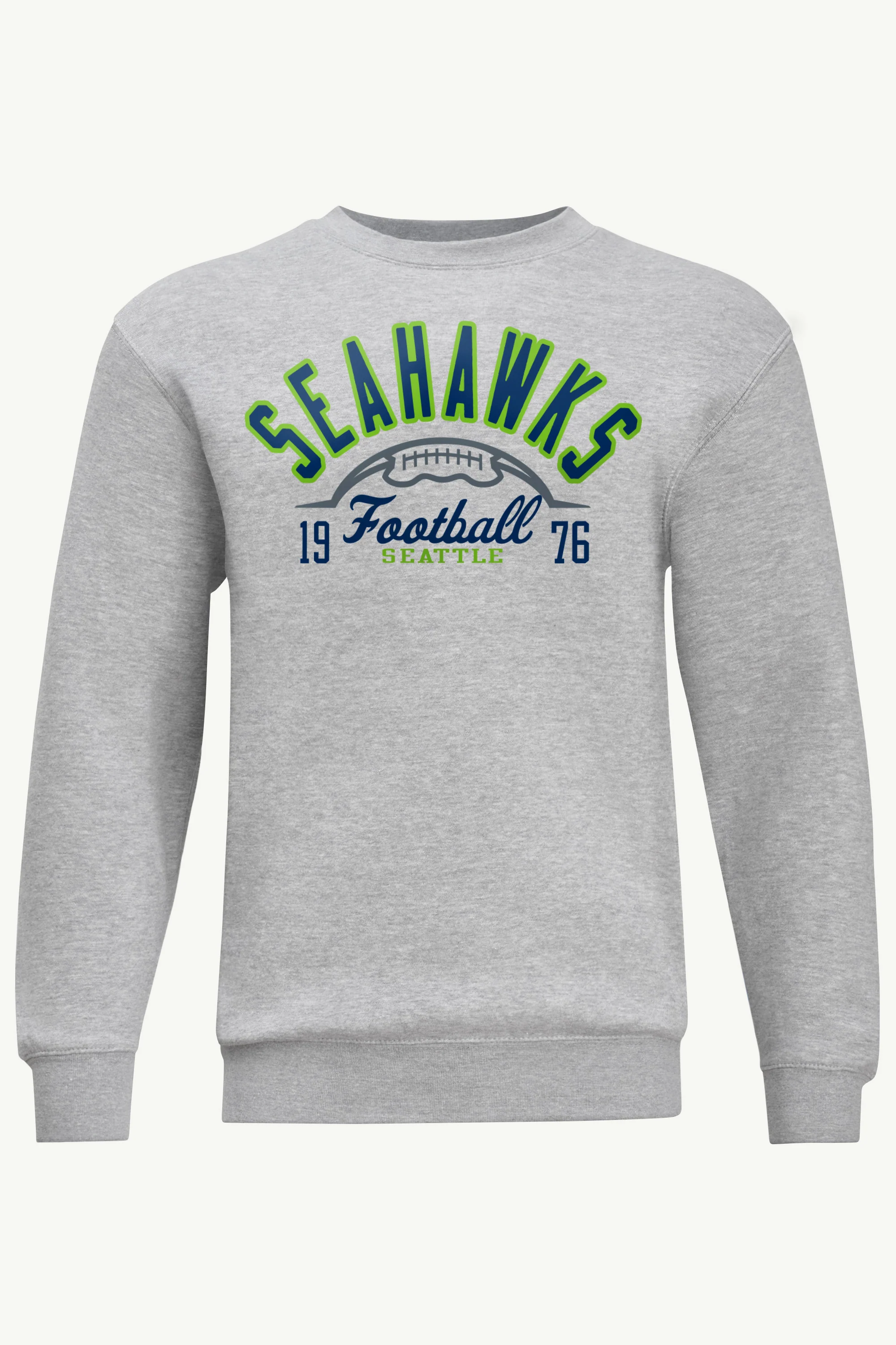 MENS SEATTLE SEAHAWKS HALF BALL SWEATSHIRT