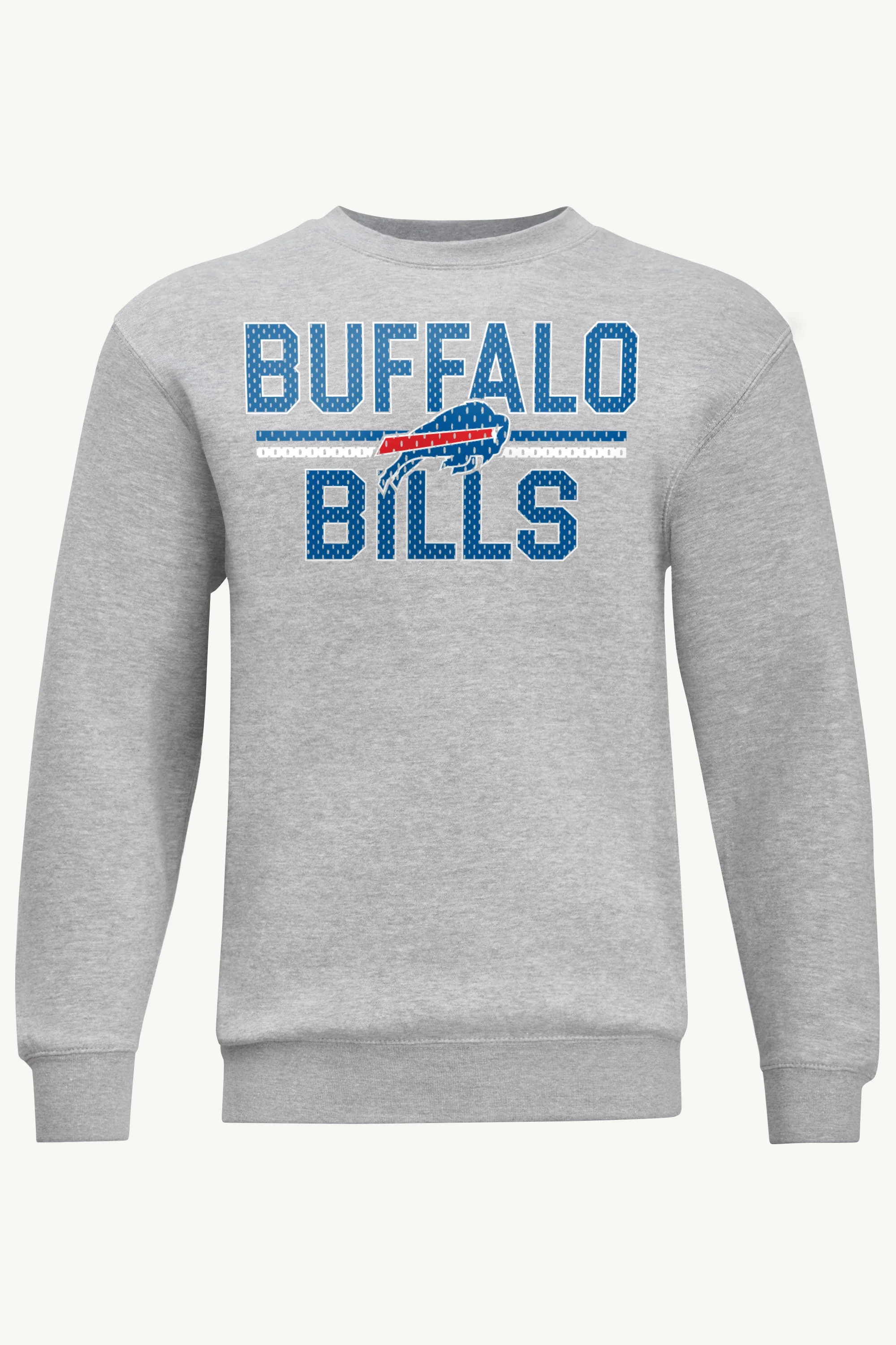 MENS BUFFALO BILLS MESH LOOK SWEATSHIRT - Image 4