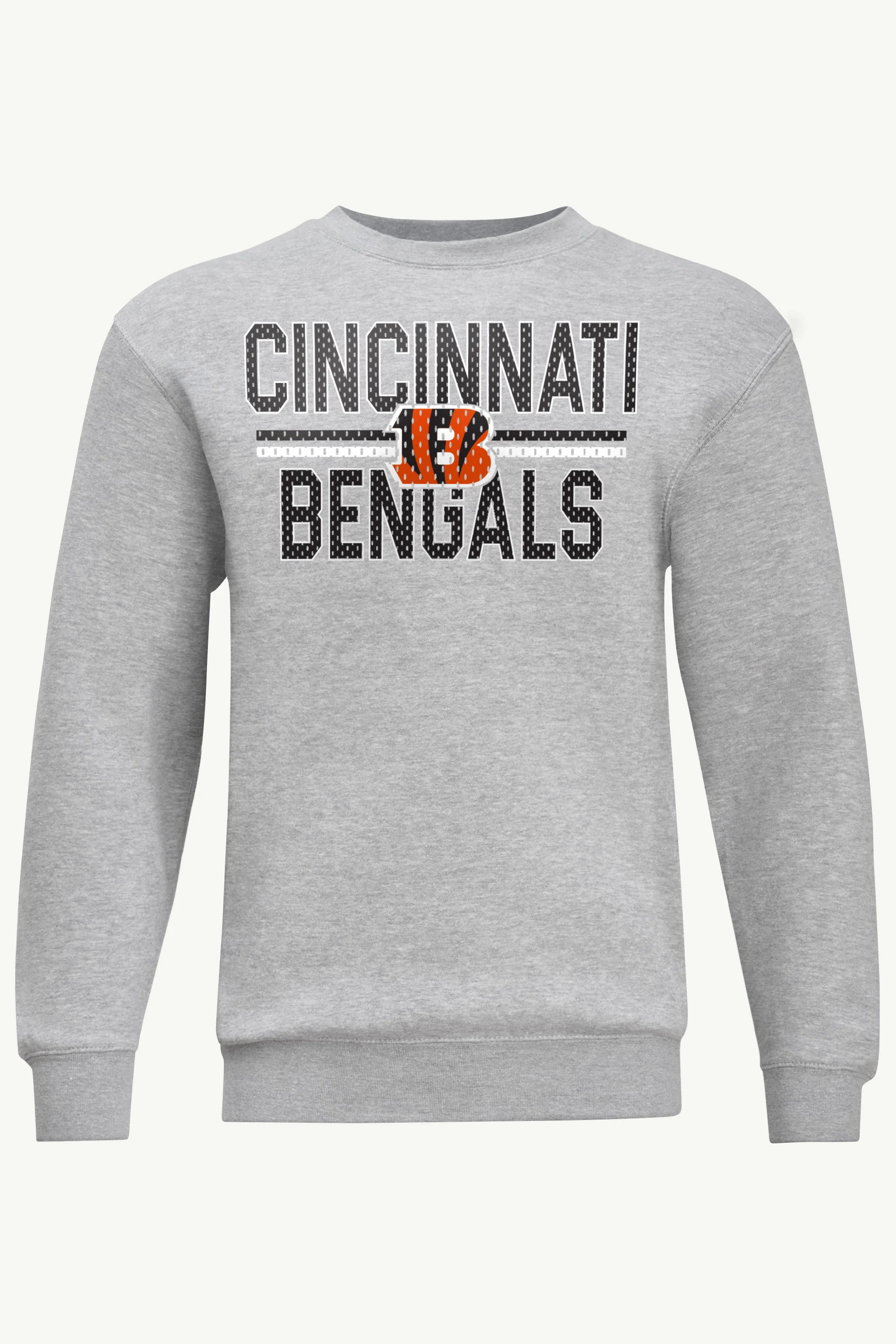 MENS CINCINNATI BENGALS MESH LOOK SWEATSHIRT - Image 5