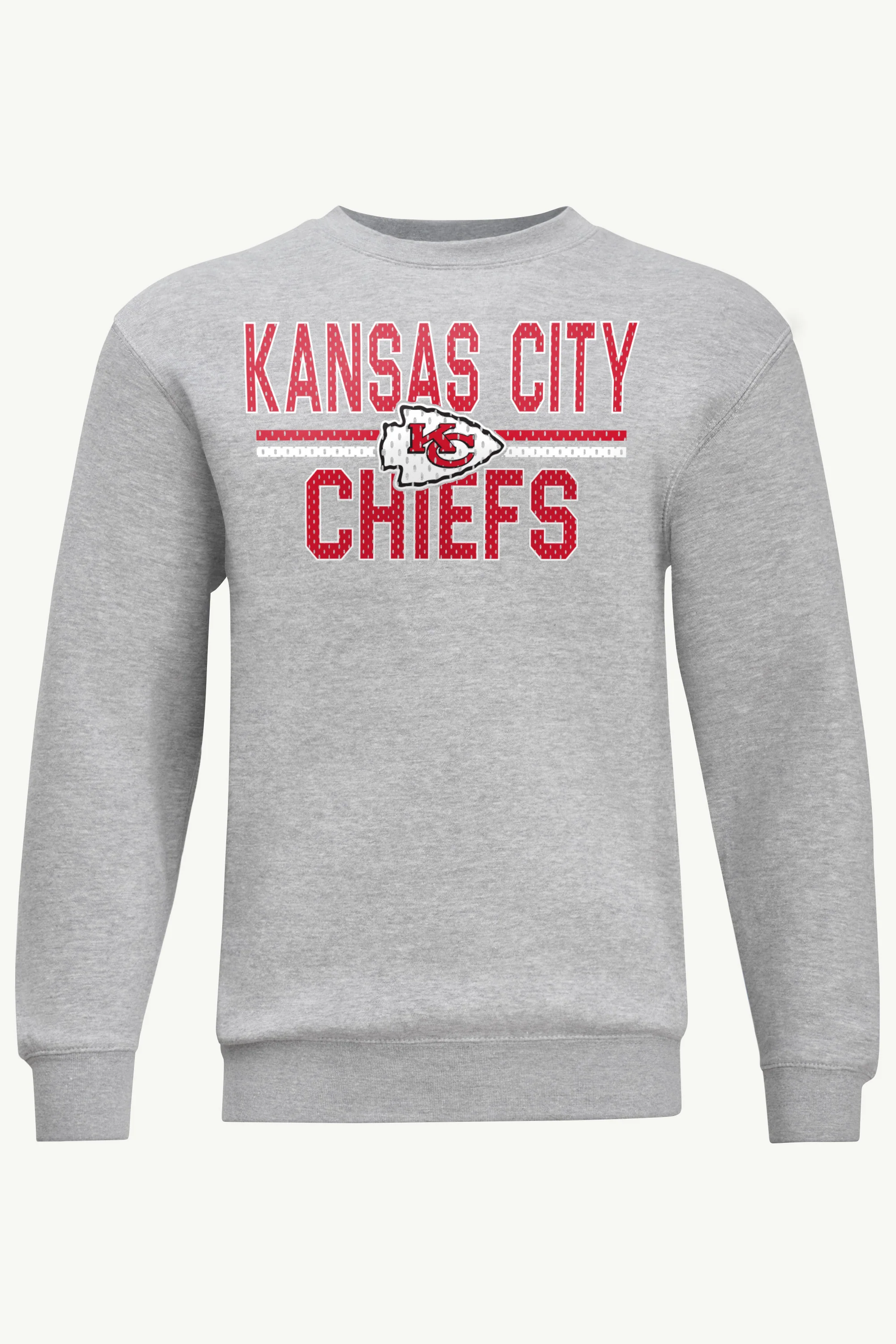 MENS KANSAS CITY CHIEFS MESH LOOK SWEATSHIRT - Image 5