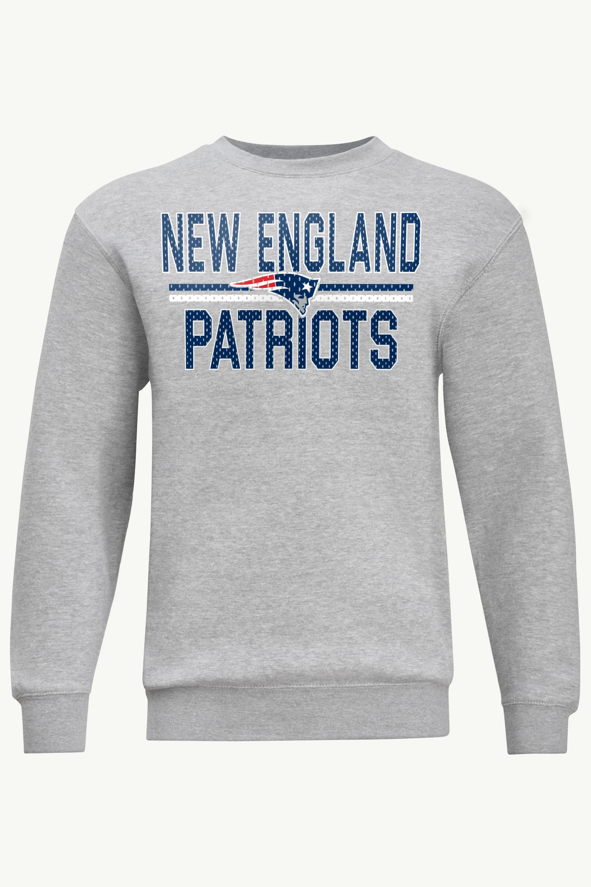 MENS NEW ENGLAND PATRIOTS MESH LOOK SWEATSHIRT