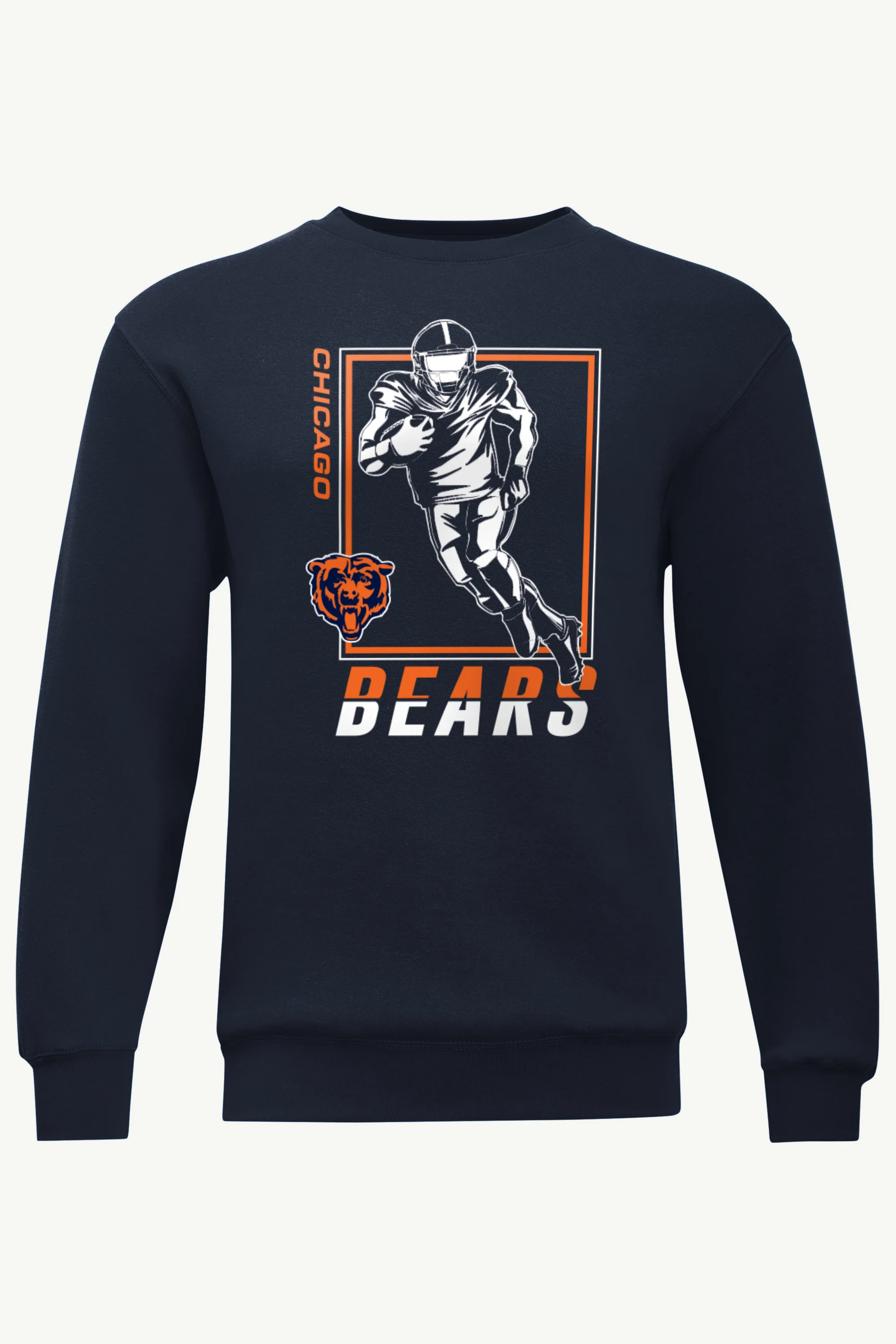 MENS CHICAGO BEARS PLAYER GRID SWEATSHIRT