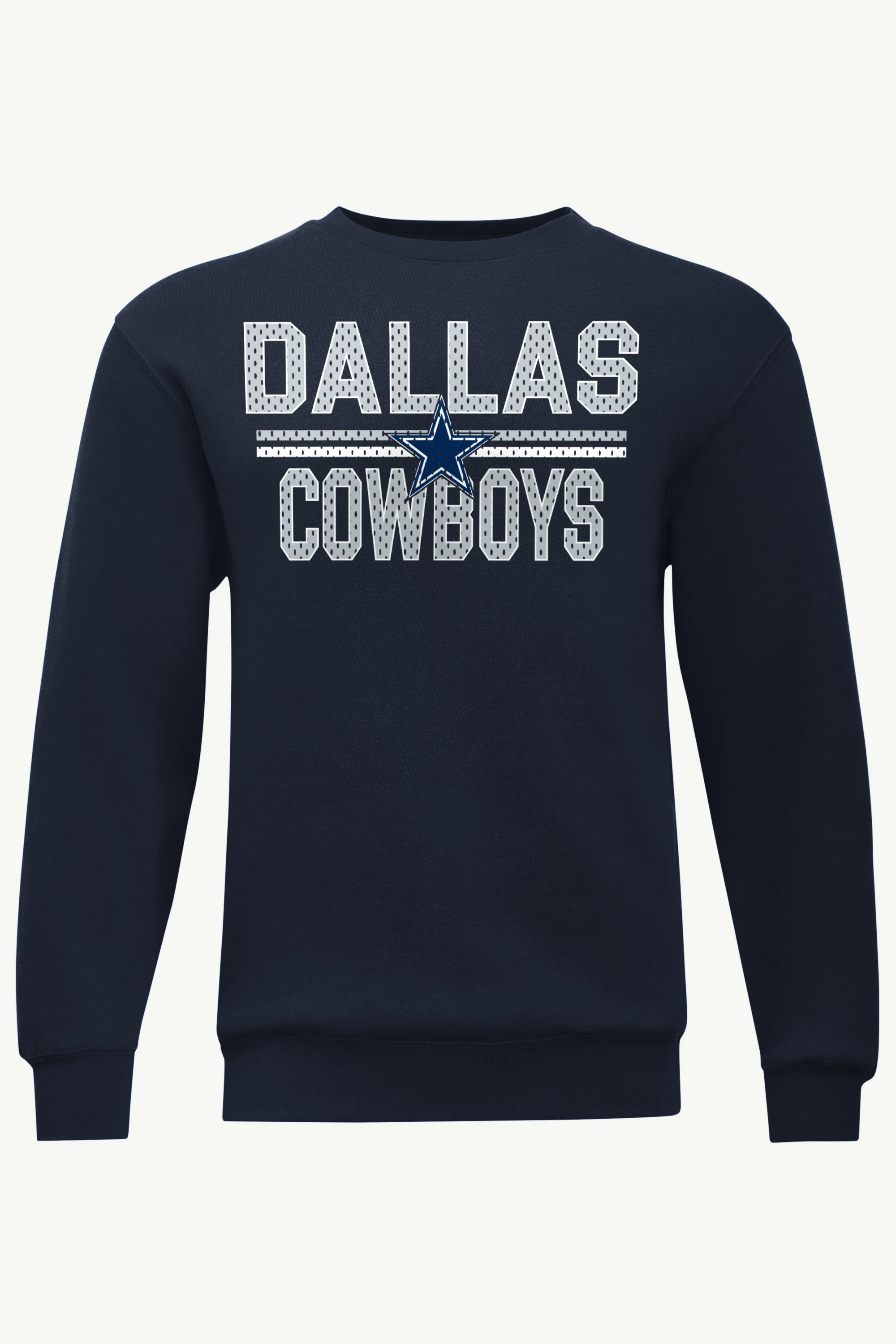 MENS DALLAS COWBOYS MESH LOOK SWEATSHIRT - Image 5