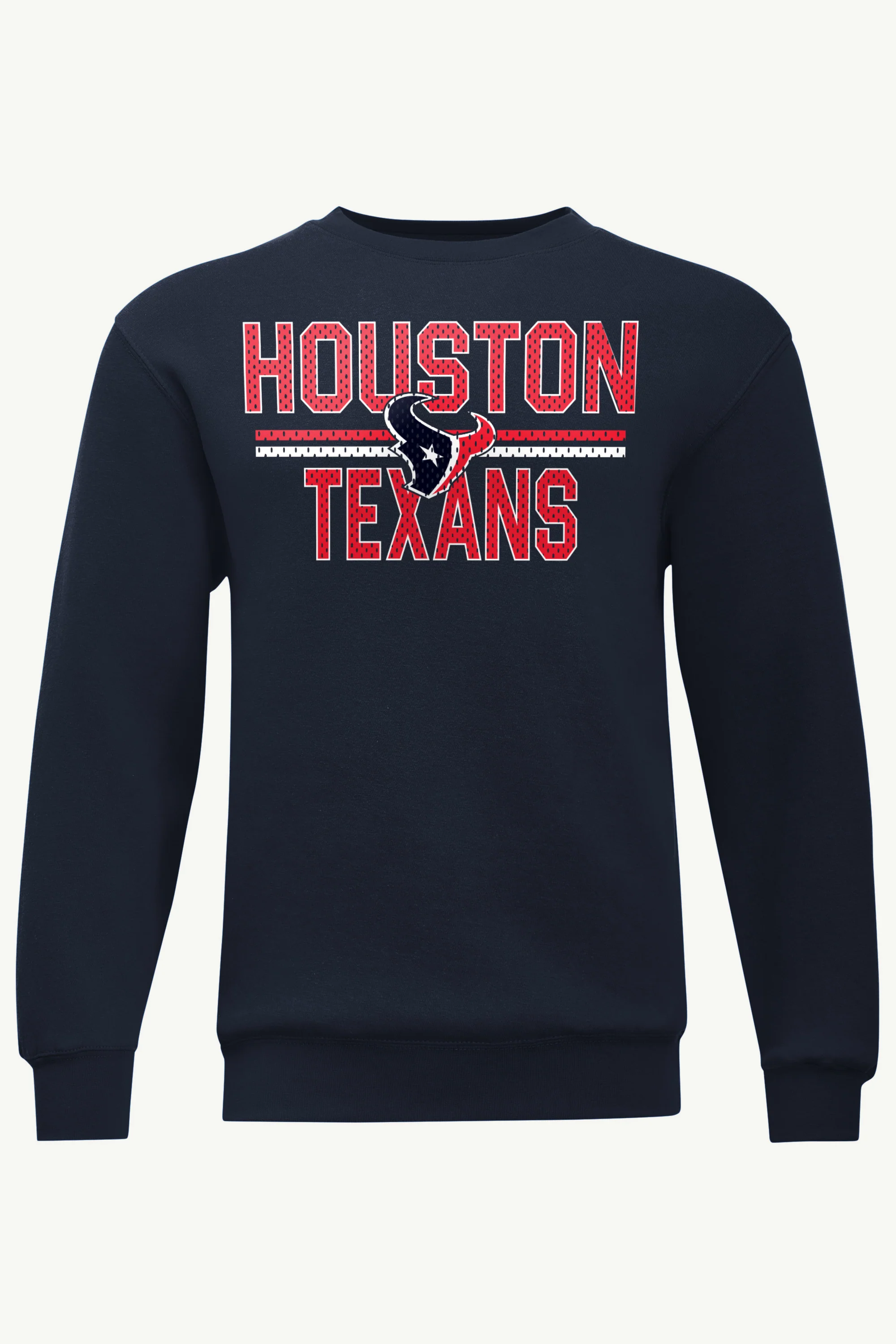 MENS HOUSTON TEXANS MESH LOOK SWEATSHIRT - Image 5