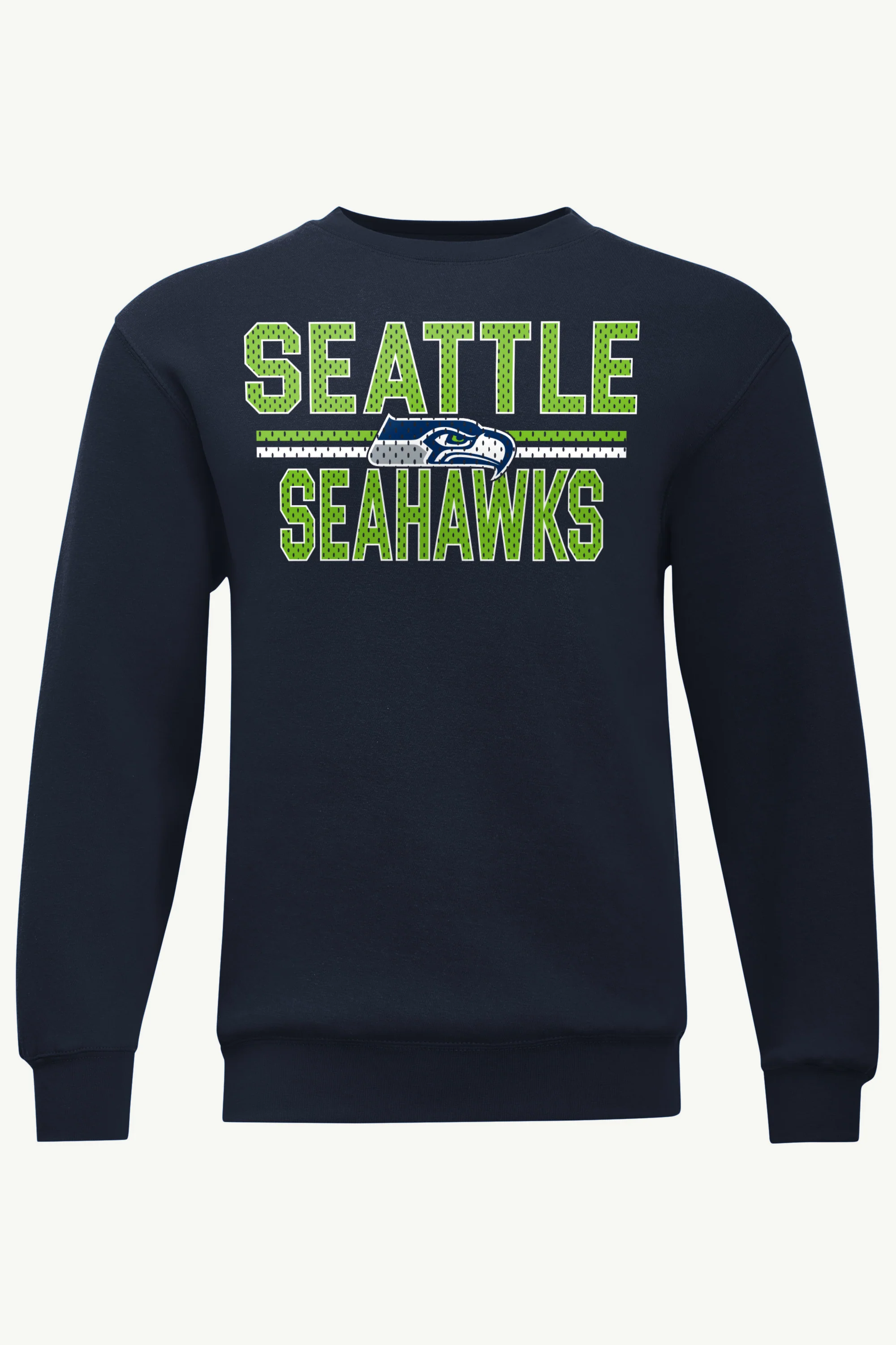MENS SEATTLE SEAHAWKS MESH LOOK SWEATSHIRT - Image 5