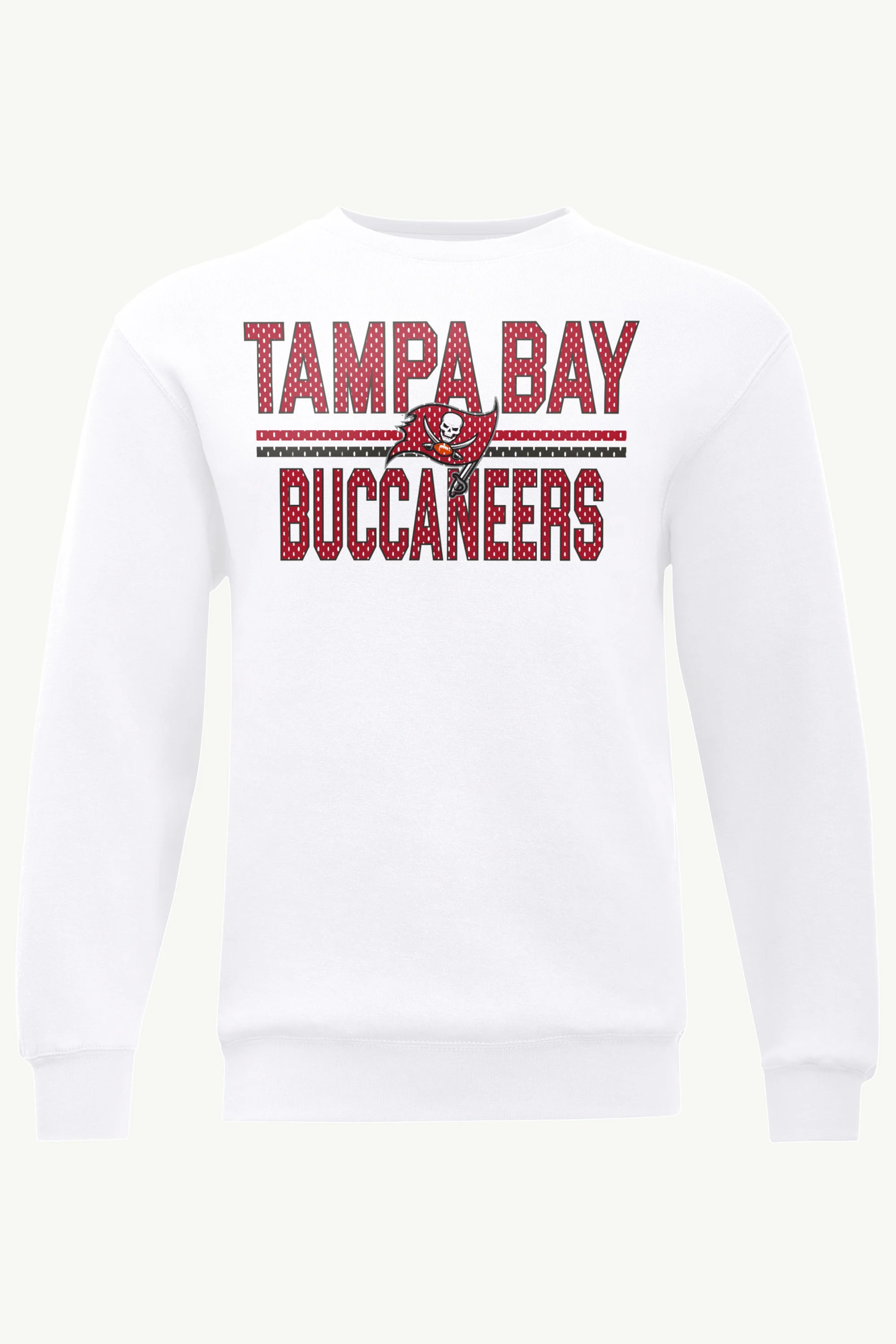 MENS TAMPA BAY BUCCANEERS MESH LOOK SWEATSHIRT