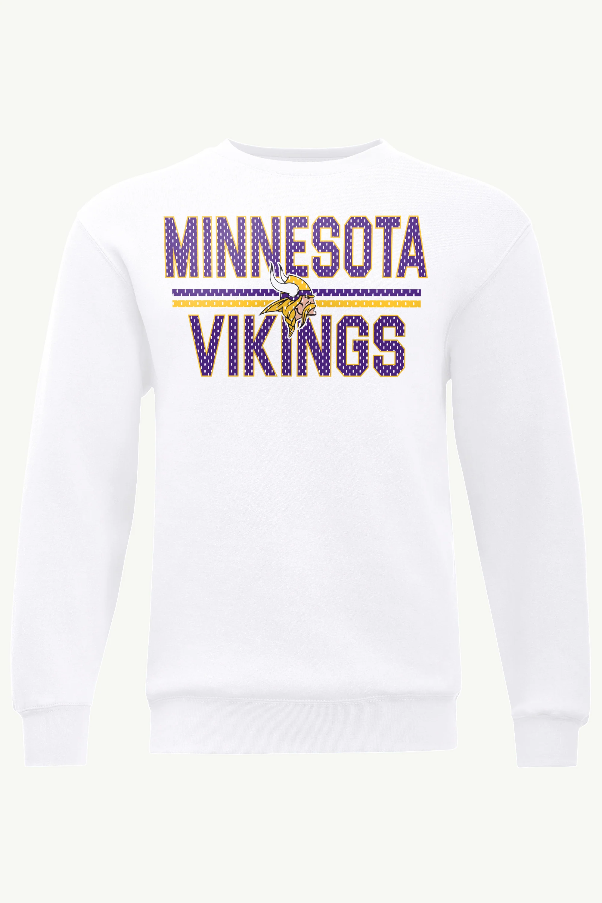 MENS MINNESOTA VIKINGS MESH LOOK SWEATSHIRT - Image 3