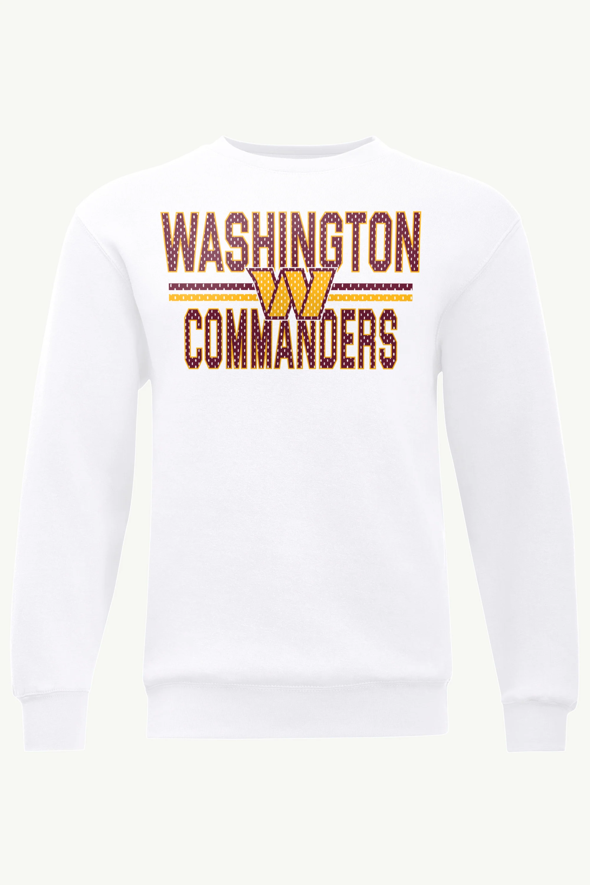 MENS WASHINGTON COMMANDERS MESH LOOK SWEATSHIRT