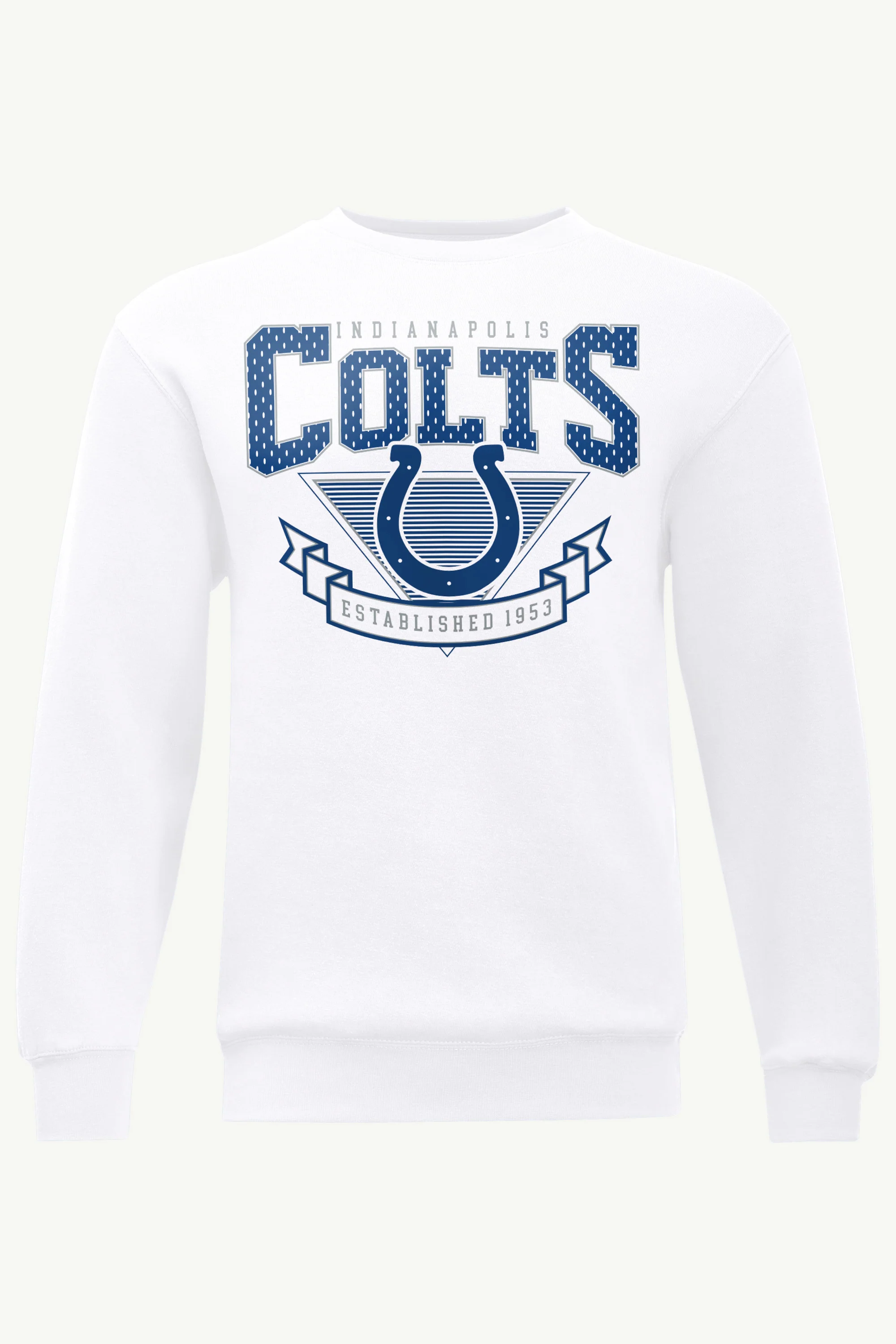 MENS INDIANAPOLIS  COLTS 80's INSPIRED SWEATSHIRT