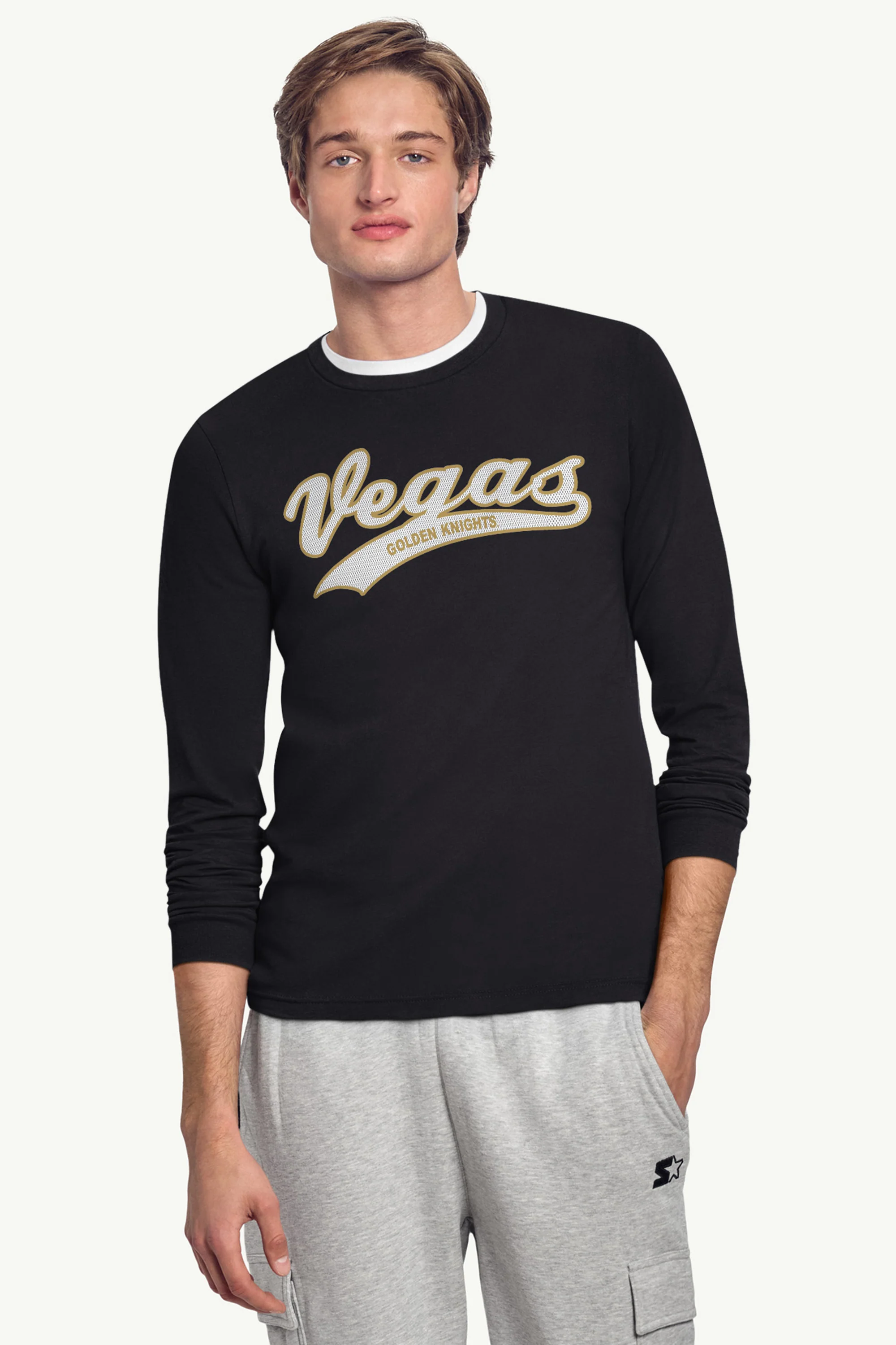 MENS LAS VEGAS GOLDEN KNIGHTS TAILSWEEP LONG SLEEVE T SHIRT - Image 7