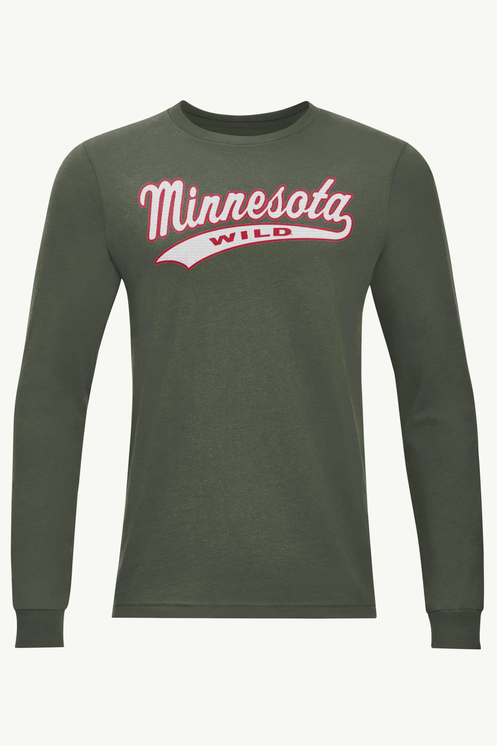 MENS MINNESOTA WILD TAILSWEEP LONG SLEEVE T SHIRT - Image 4