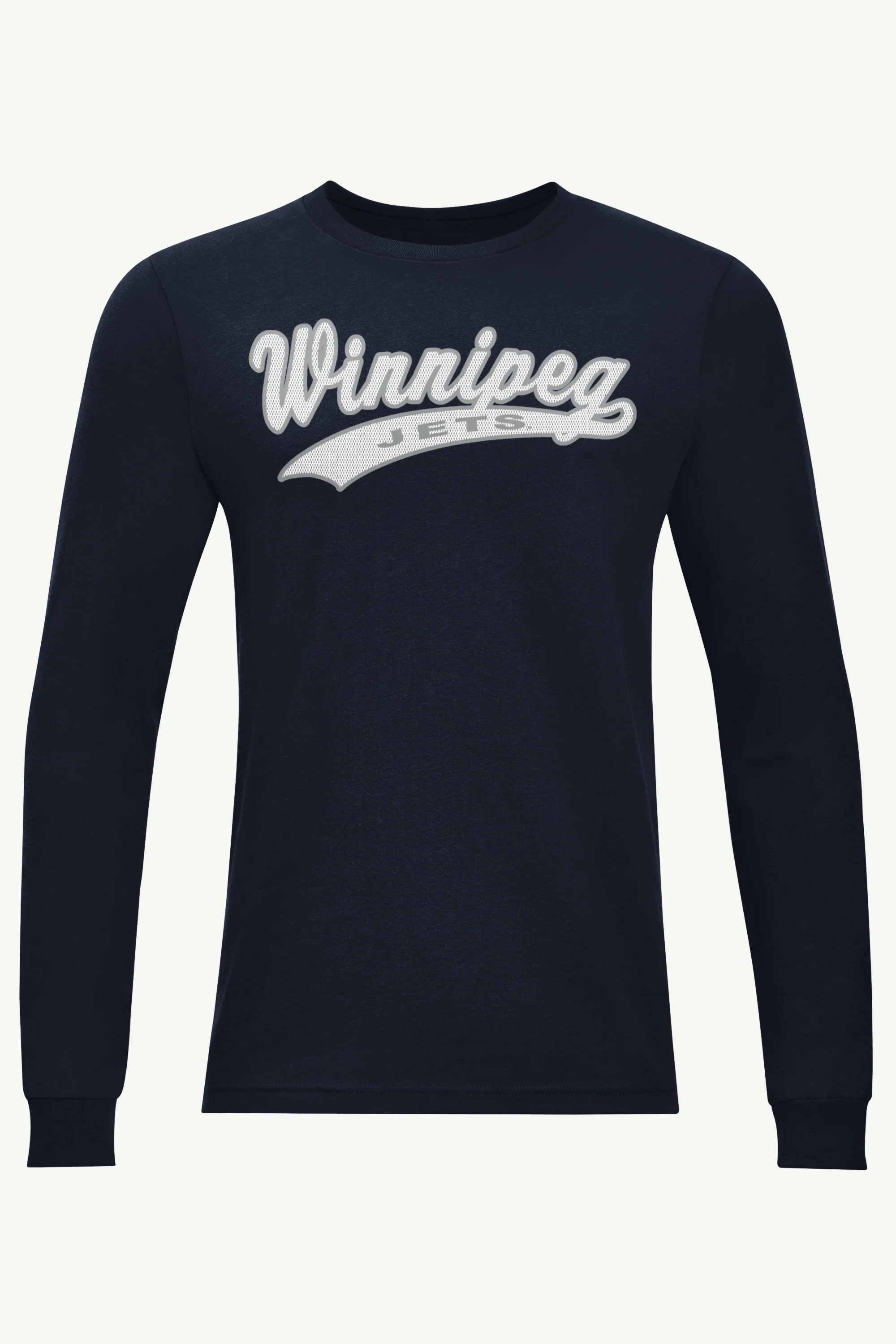 MENS WINNIPEG JETS TAILSWEEP LONG SLEEVE T SHIRT