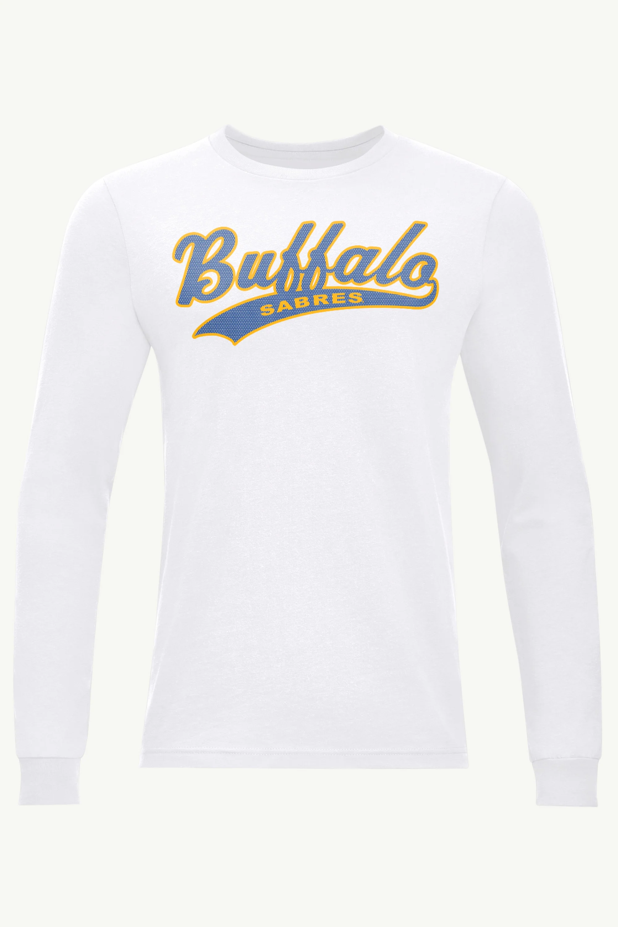 MENS BUFFALO SABRES TAILSWEEP LONG SLEEVE T SHIRT - Image 5