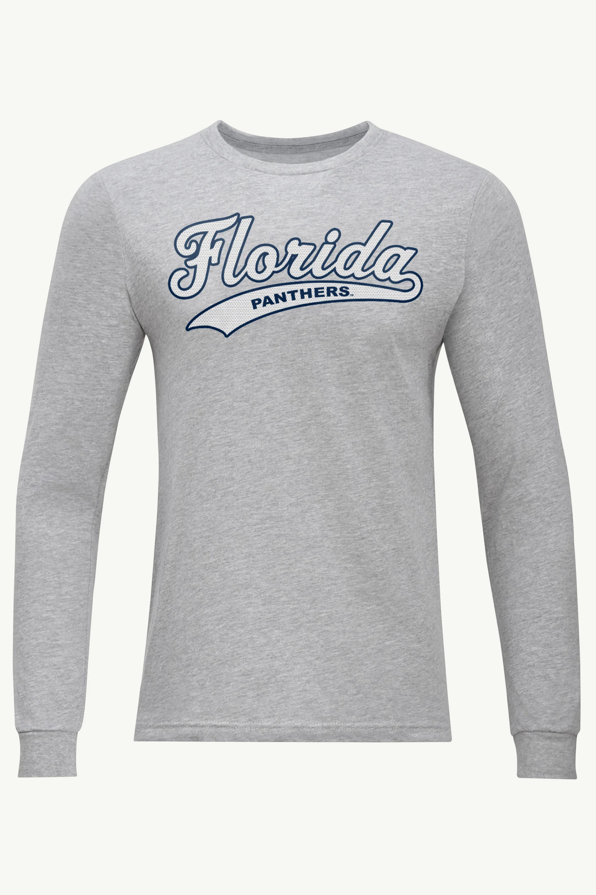 MENS FLORIDA PANTHERS TAILSWEEP LONG SLEEVE T SHIRT