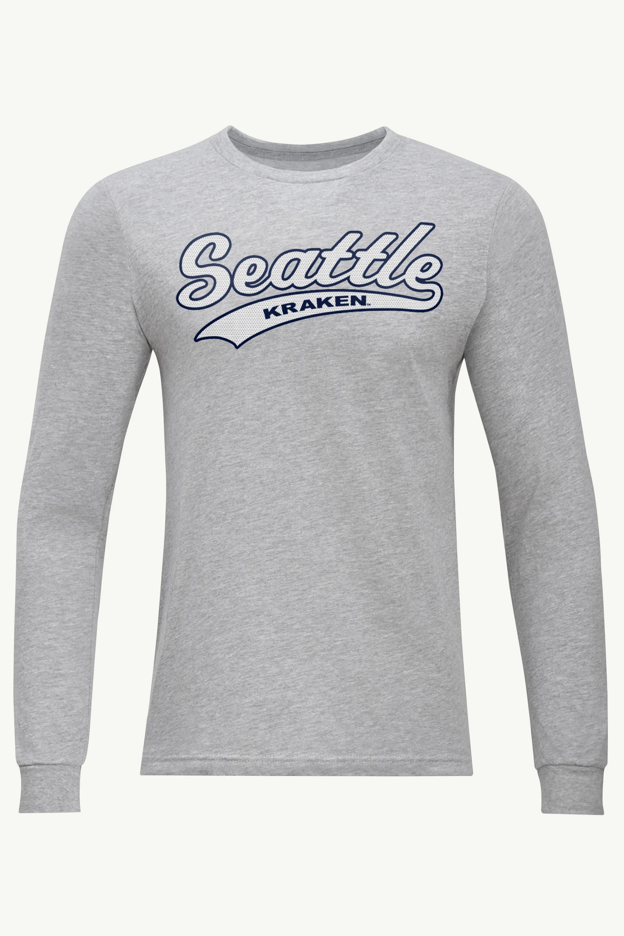 MENS SEATTLE KRAKEN TAILSWEEP LONG SLEEVE T SHIRT - Image 5