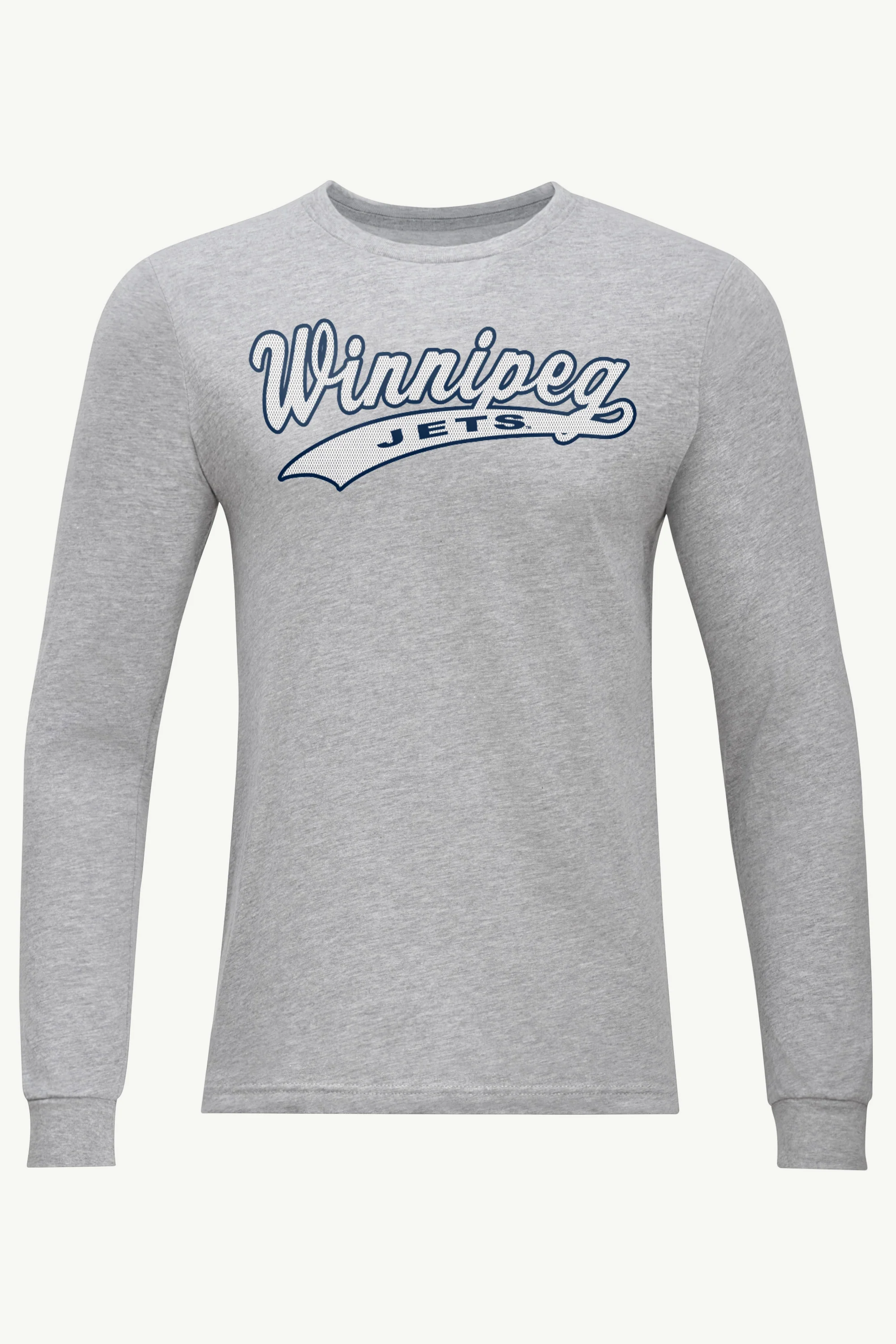 MENS WINNIPEG JETS TAILSWEEP LONG SLEEVE T SHIRT