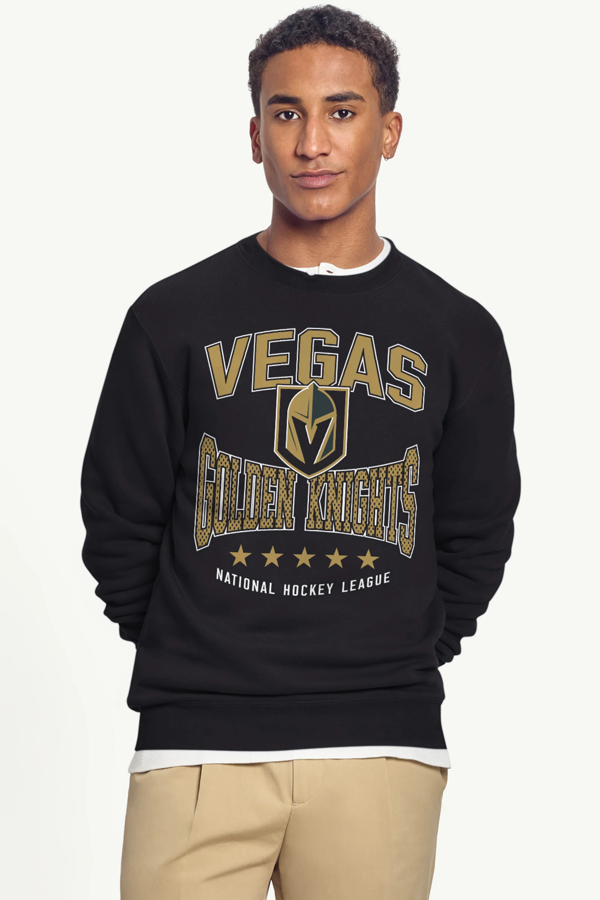 MENS VEGAS GOLDEN KNIGHTS CENTER SQUEEZE SWEATSHIRT - Image 3