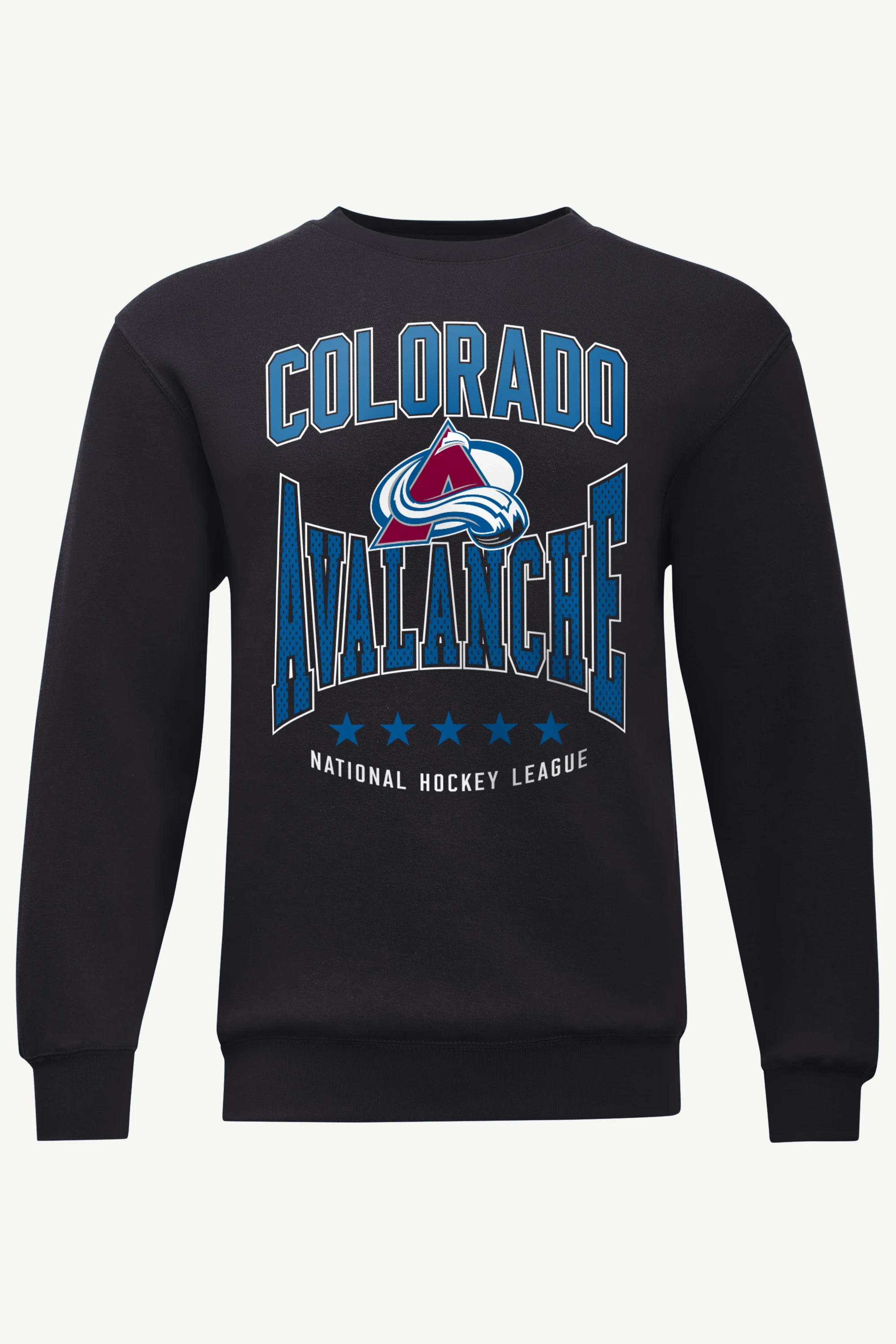 MENS COLORADO AVALANCHE CENTER SQUEEZE SWEATSHIRT