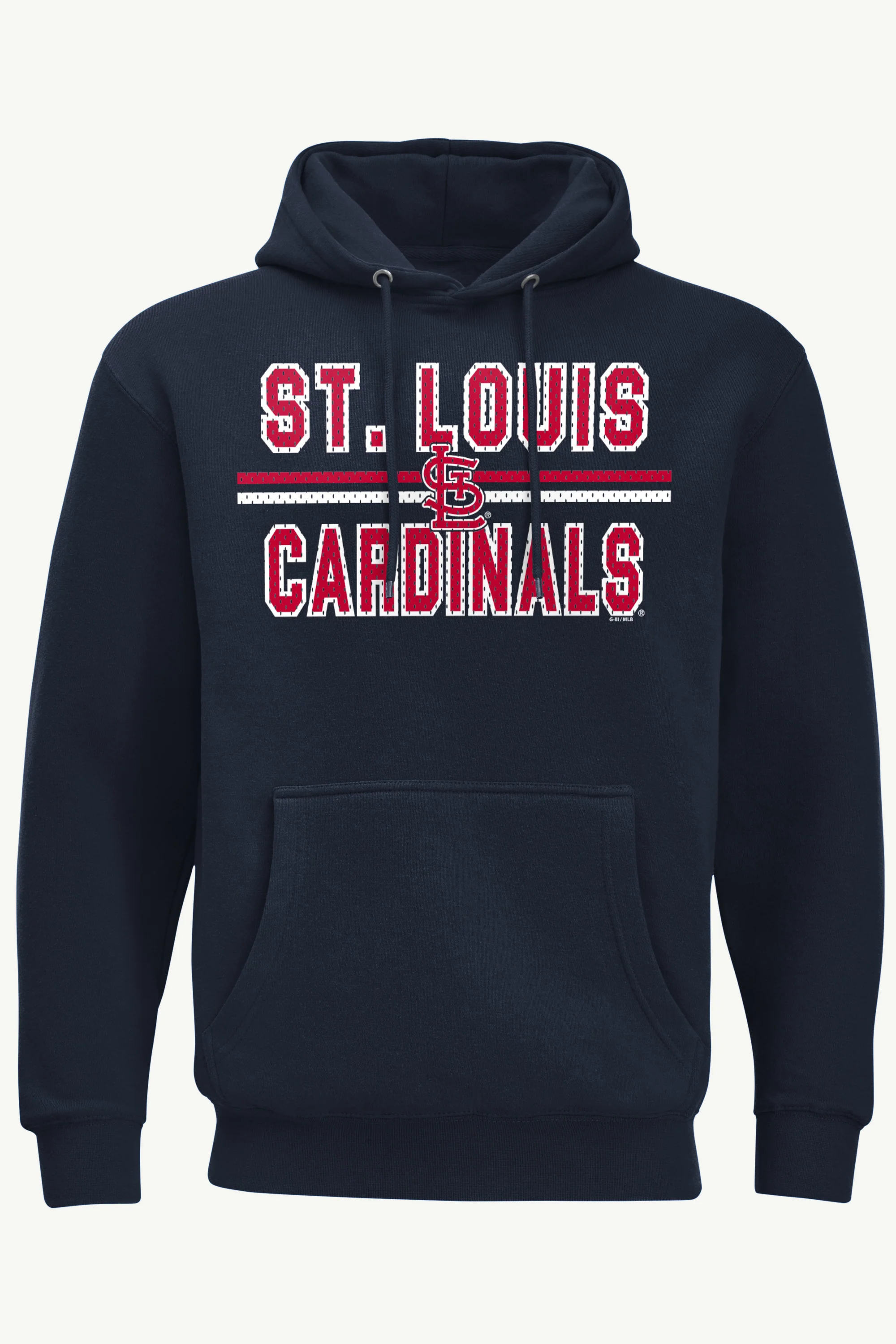 MENS ST LOUIS CARDINALS MESH LOOK HOODIE