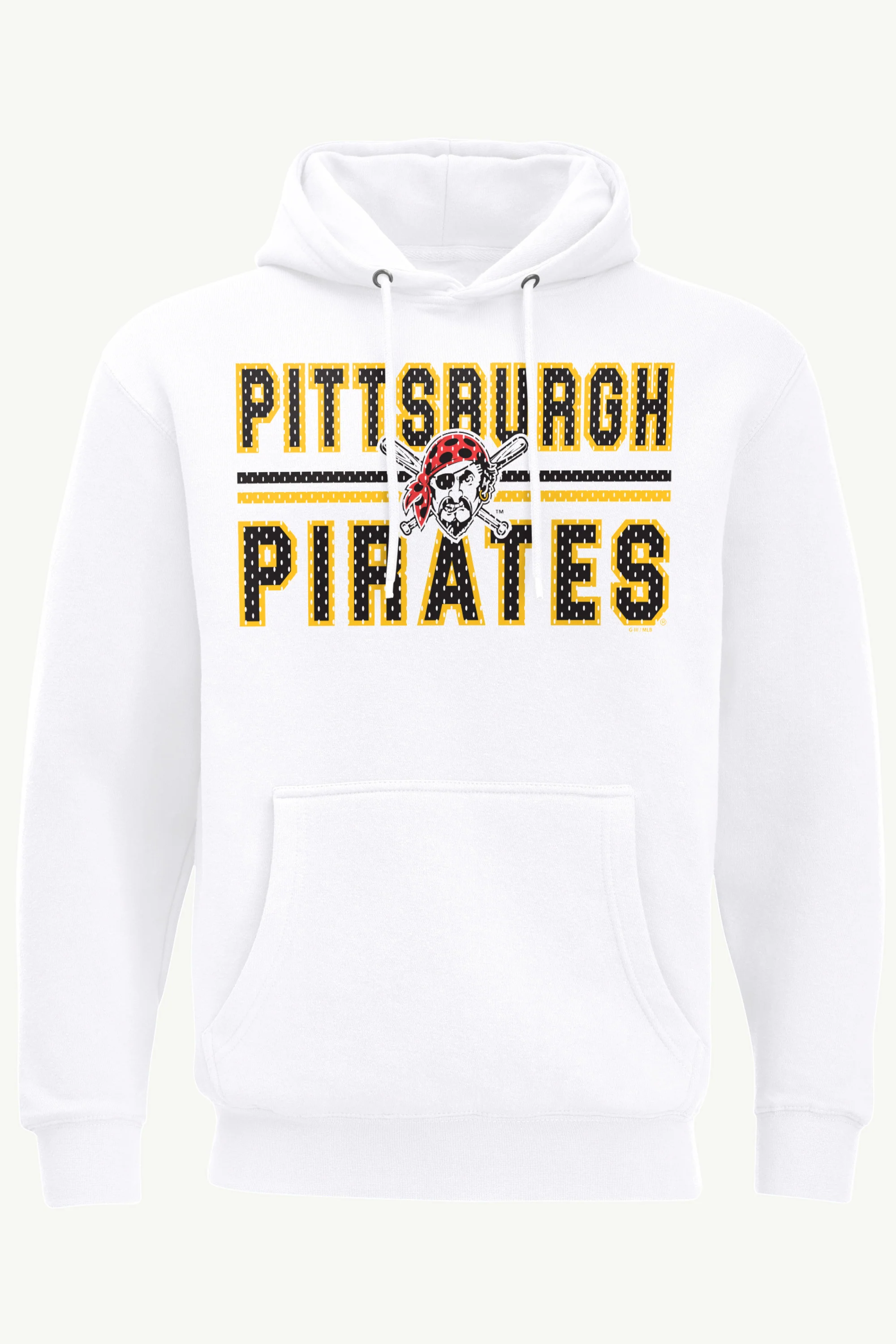MENS PITTSBURGH PIRATES MESH LOOK HOODIE