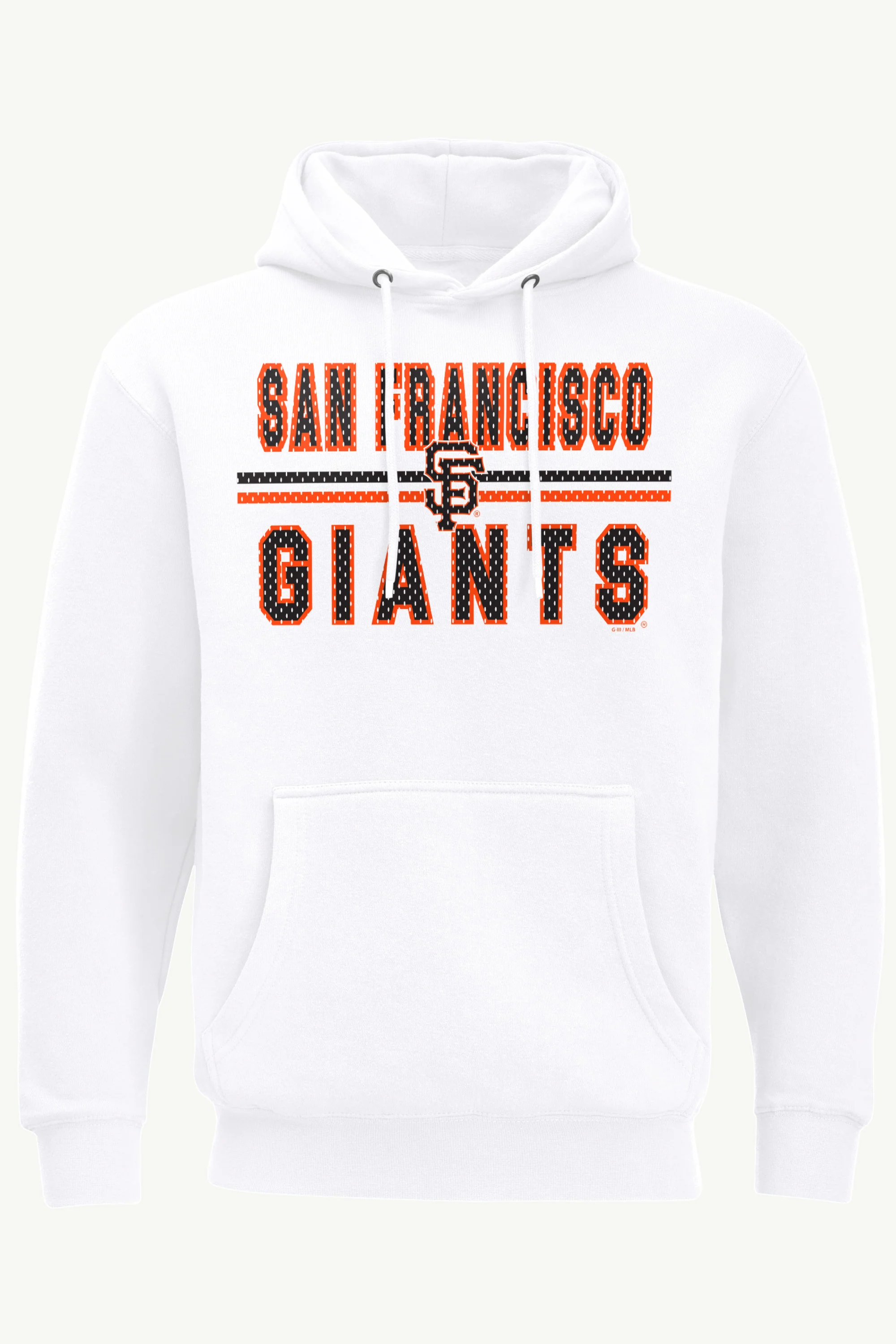 MENS SAN FRANCISCO GIANTS MESH LOOK HOODIE