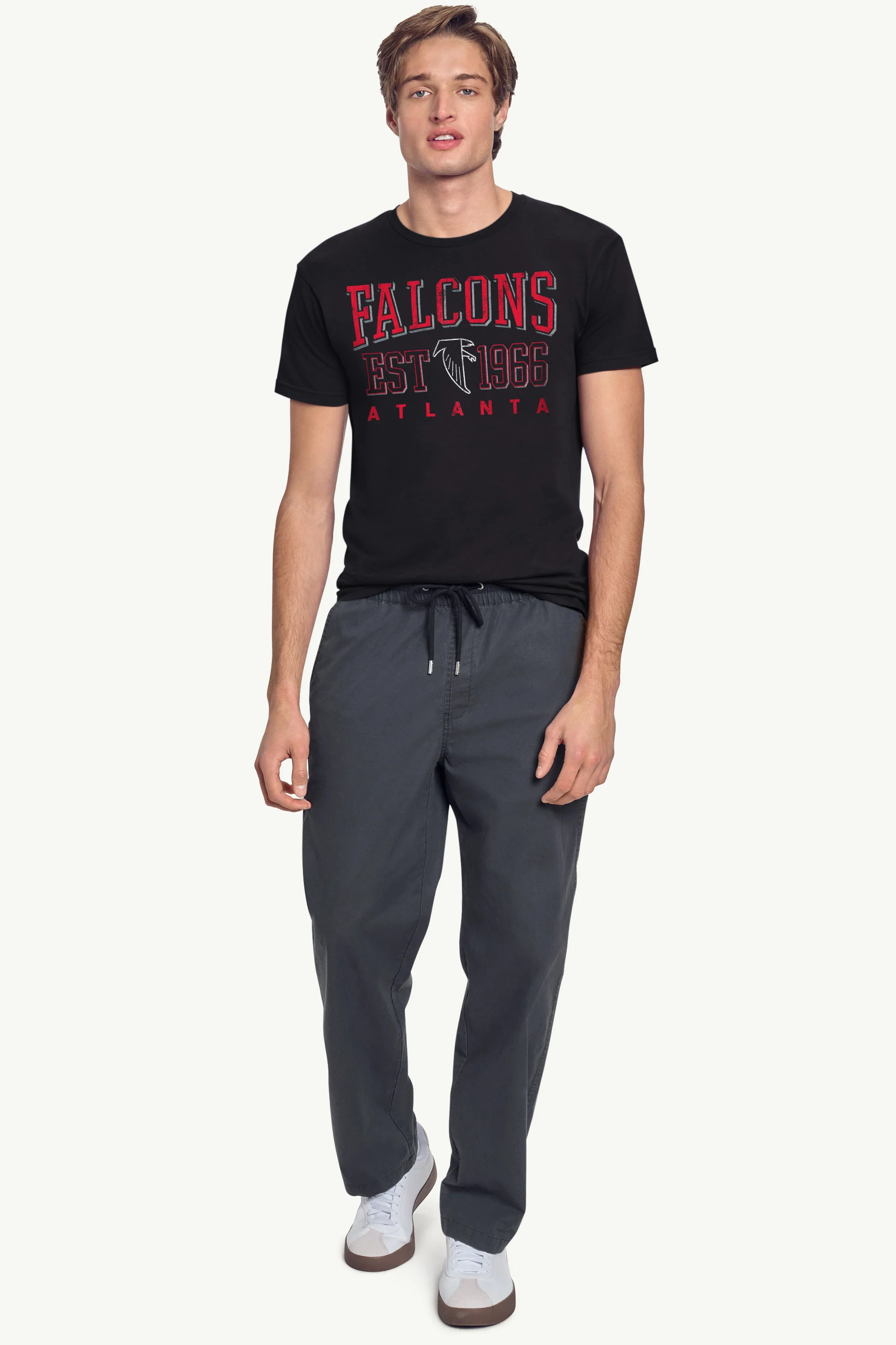 MENS ATLANTA FALCONS RETRO T SHIRT - Image 3