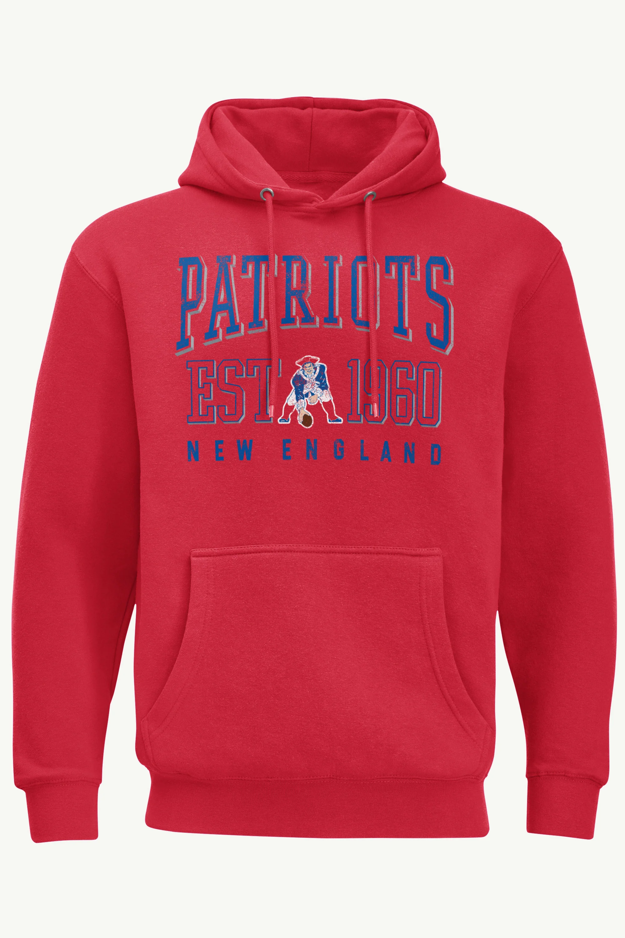 MENS NEW ENGLAND PATRIOTS RETRO HOODIE