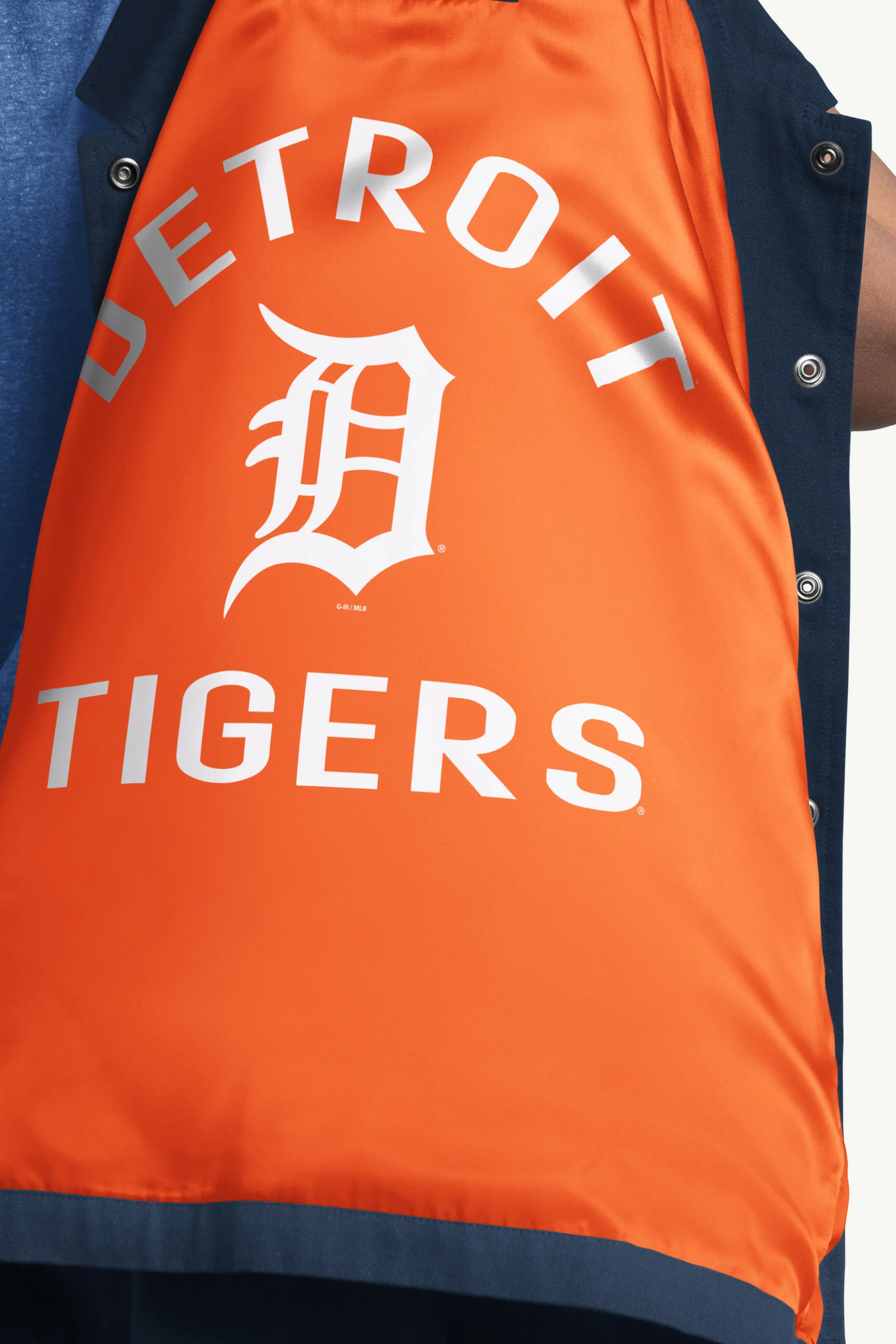 WOMENS DETROIT TIGERS COACHES JACKET - Image 3