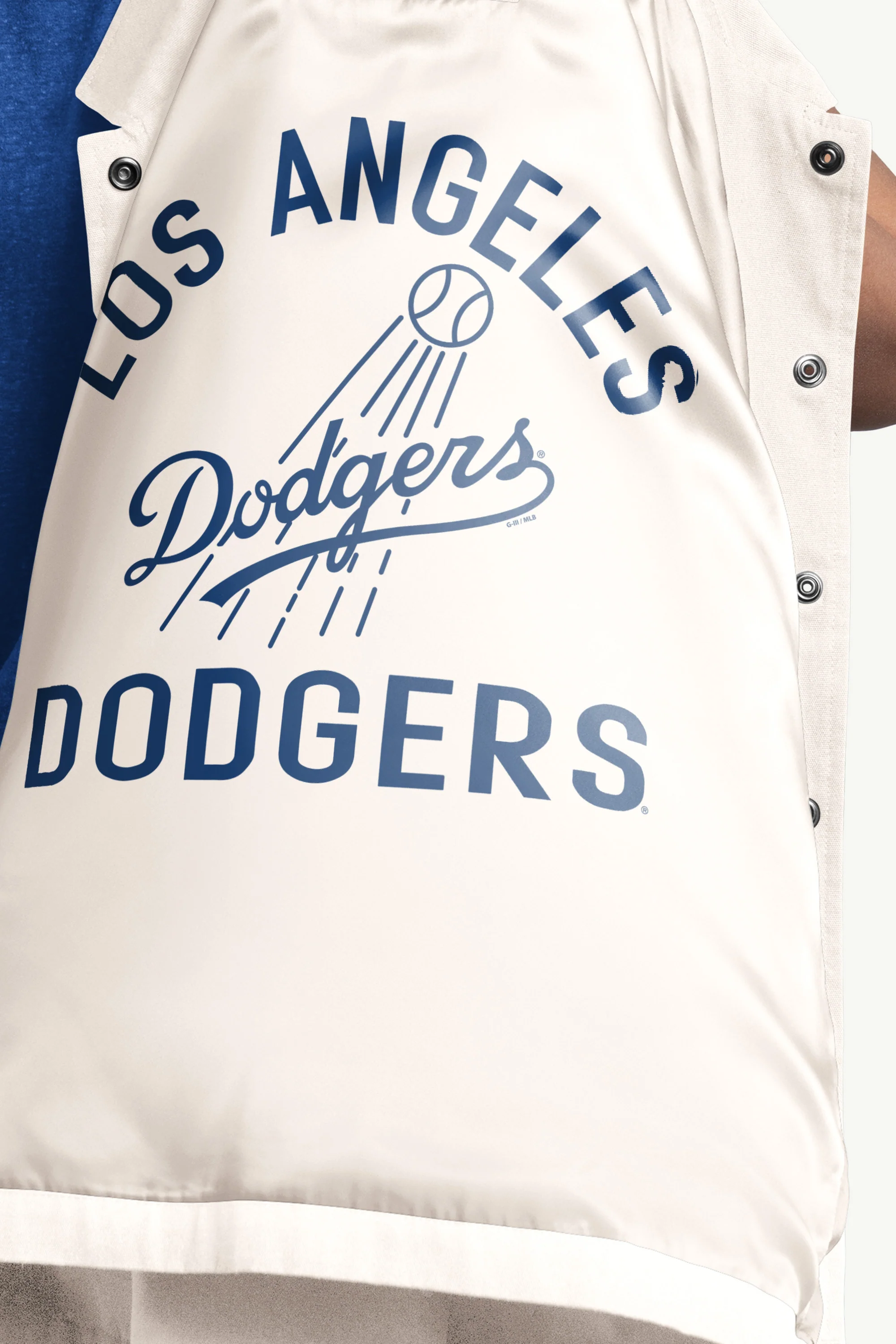 WOMENS LOS ANGELES DODGERS COACHES JACKET - Image 3