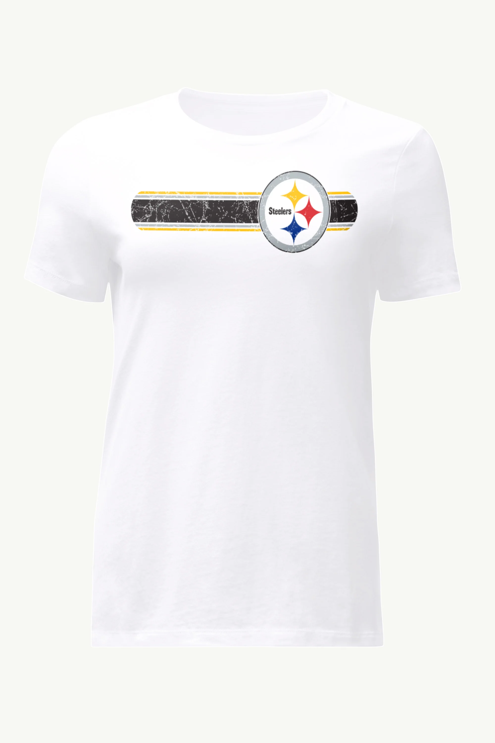 WOMENS PITTSBURGH STEELERS STRIPE T SHIRT