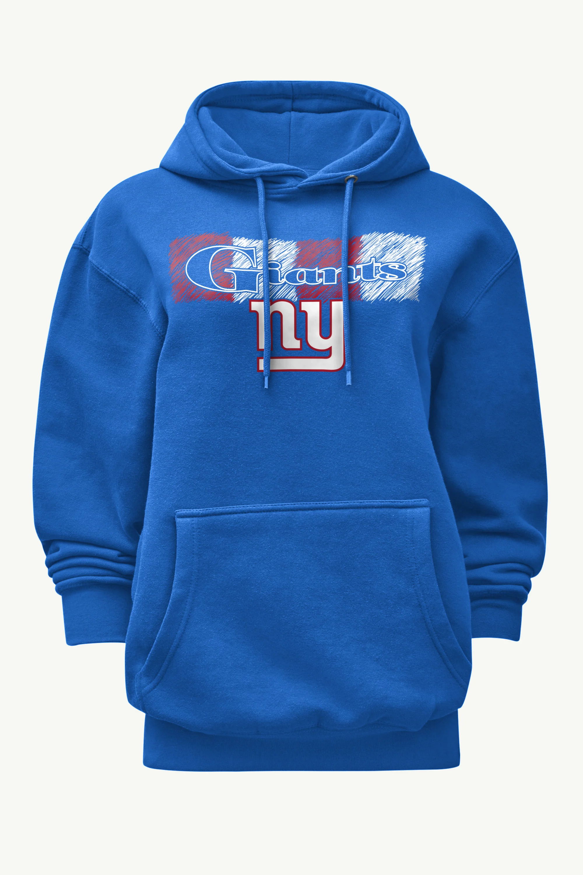 WOMENS NEW YORK GIANTS COLOR SHADING HOODIE