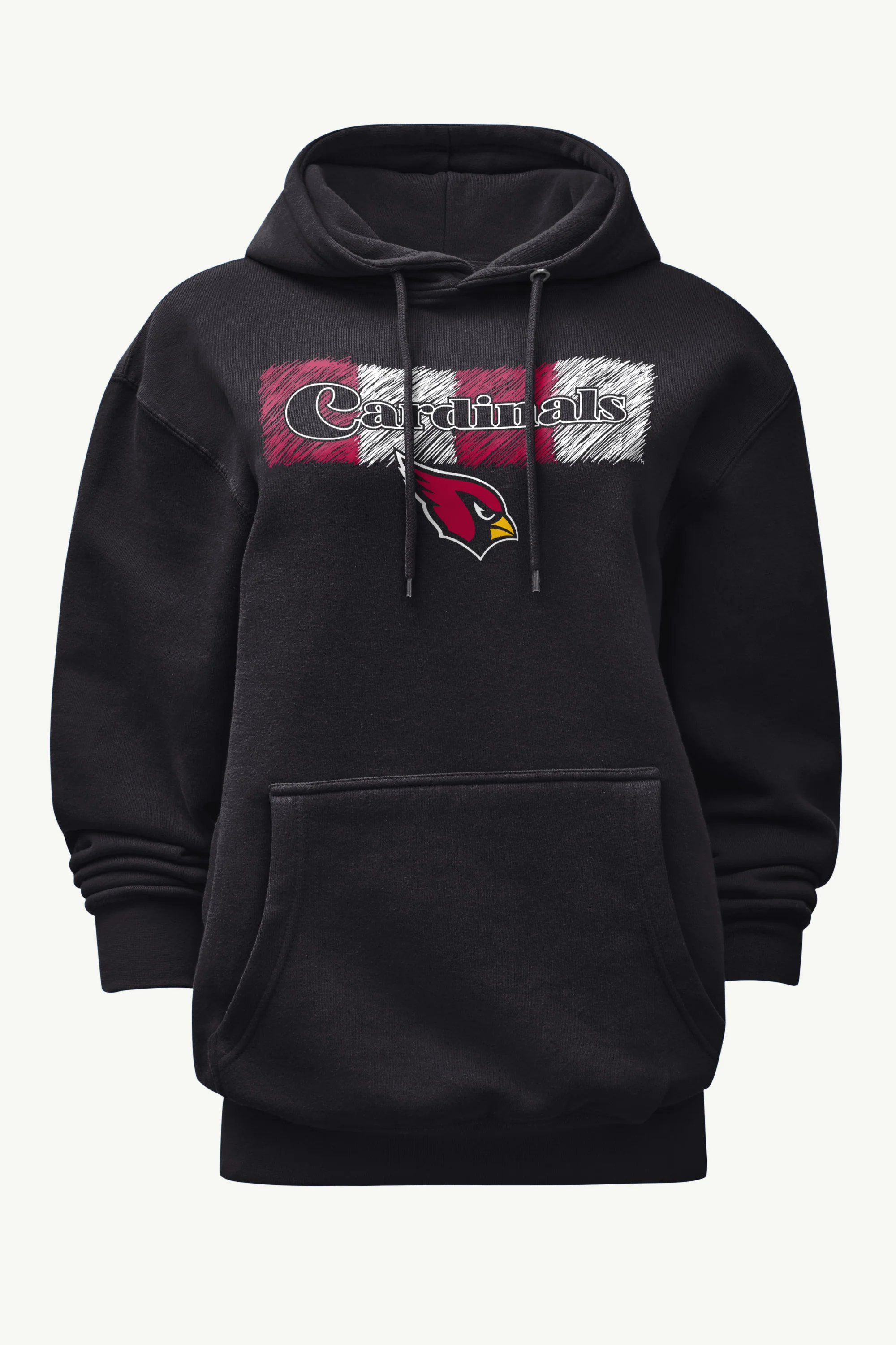 WOMENS ARIZONA CARDINALS COLOR SHADING HOODIE