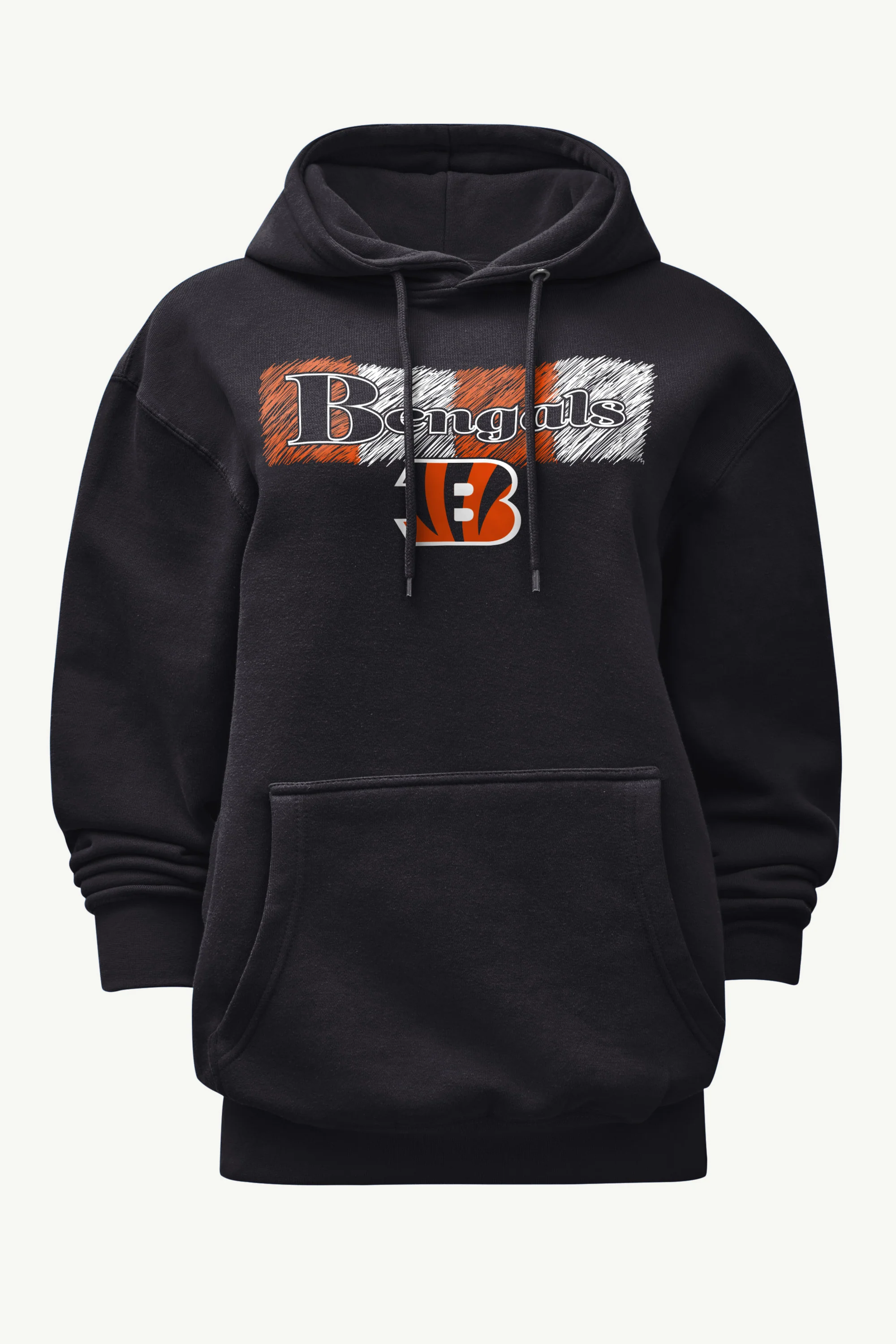 WOMENS CINCINATI BENGALS COLOR SHADING HOODIE