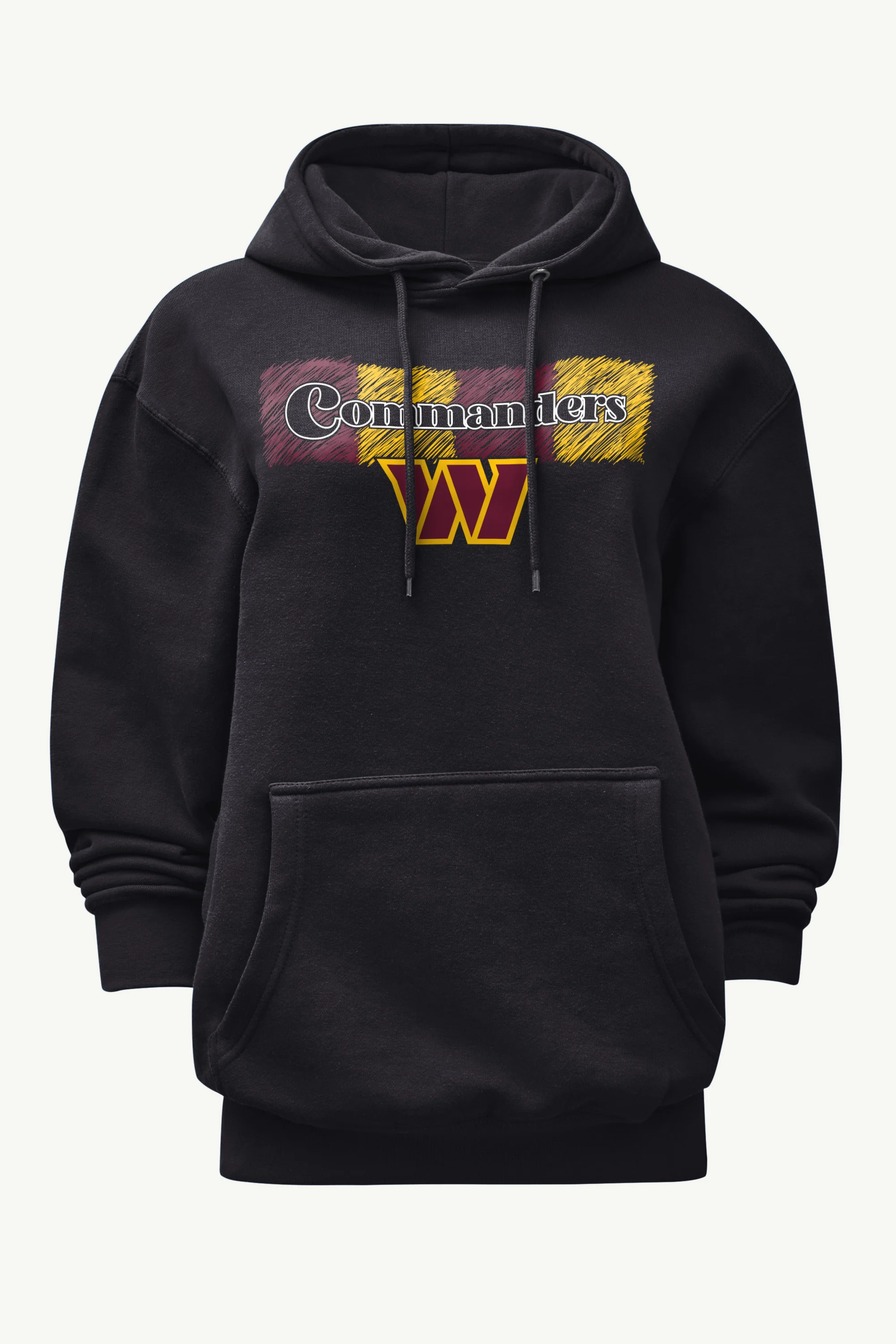 WOMENS WASHINGTON COMMANDERS COLOR SHADING HOODIE