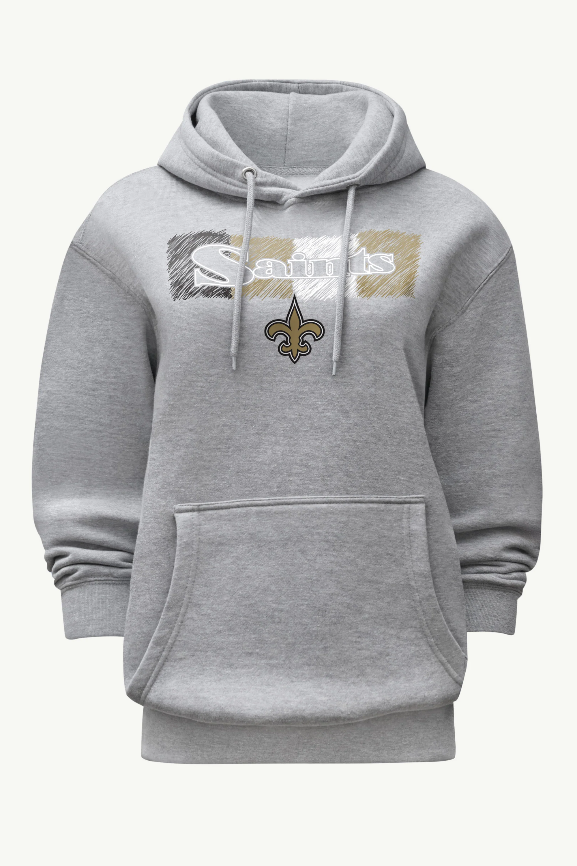 WOMENS NEW ORLEANS SAINTS COLOR SHADING HOODIE