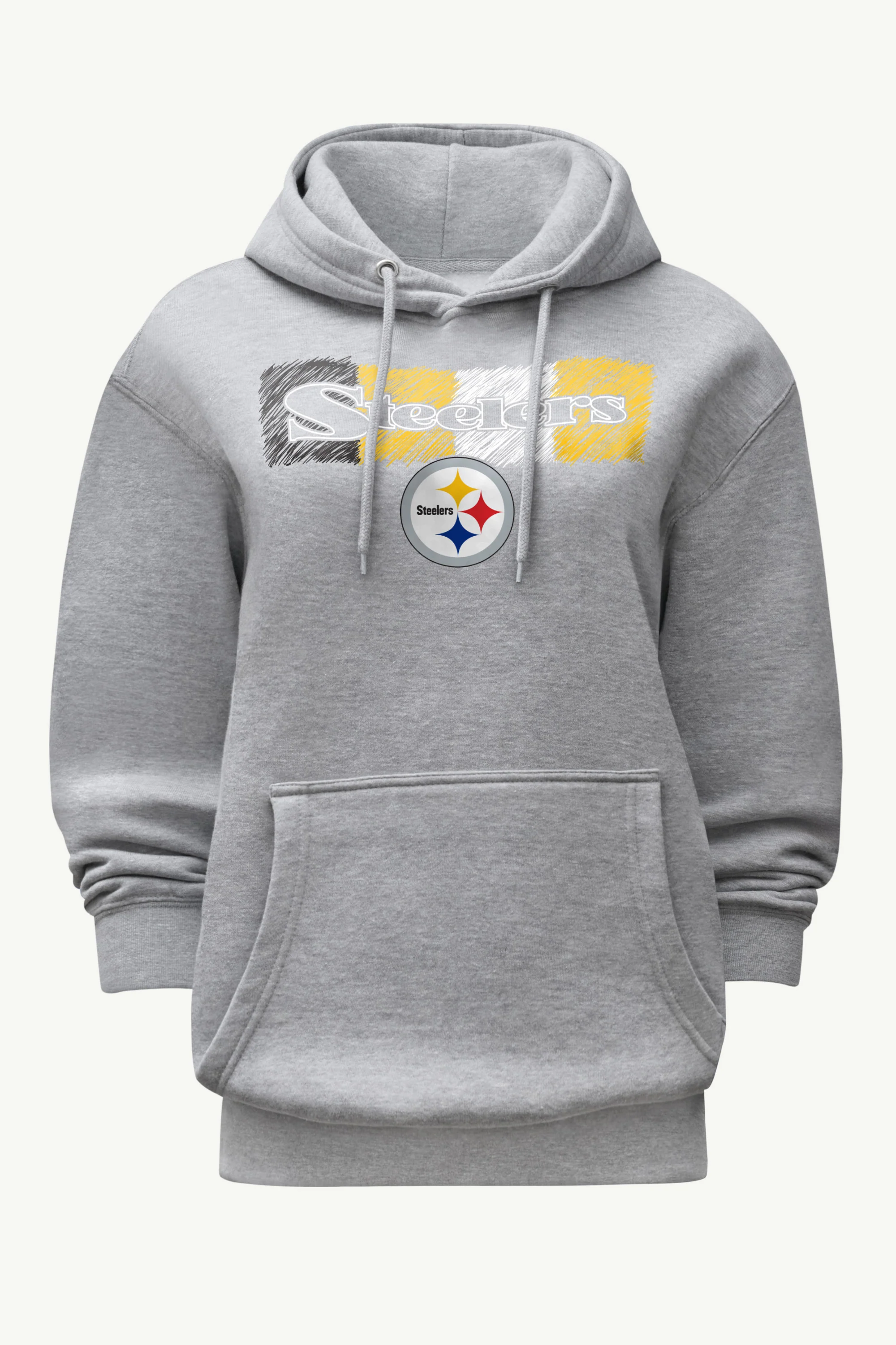 WOMENS PITTSBURGH STEELERS COLOR SHADING HOODIE