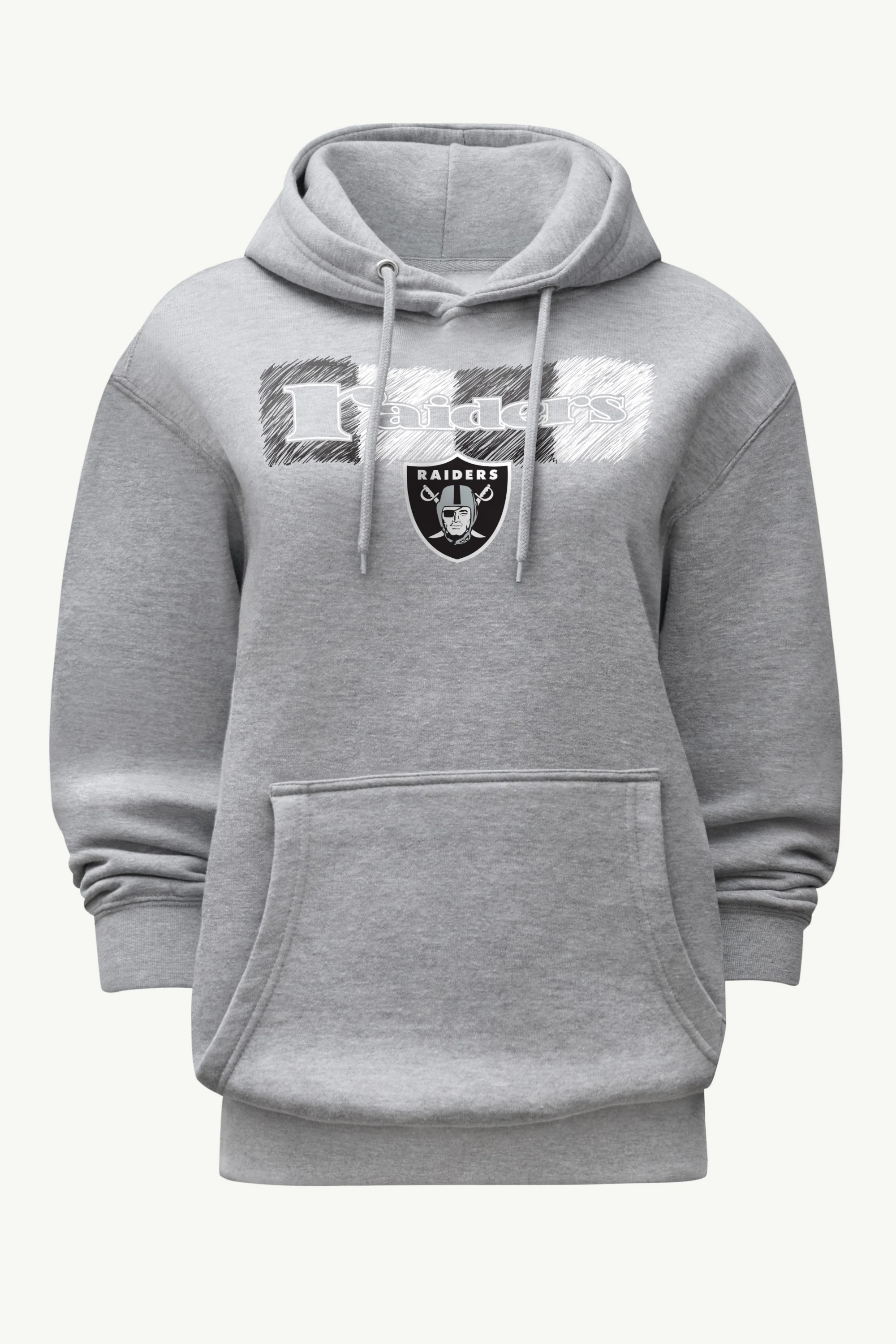 WOMENS LAS VEGAS RAIDERS COLOR SHADING HOODIE