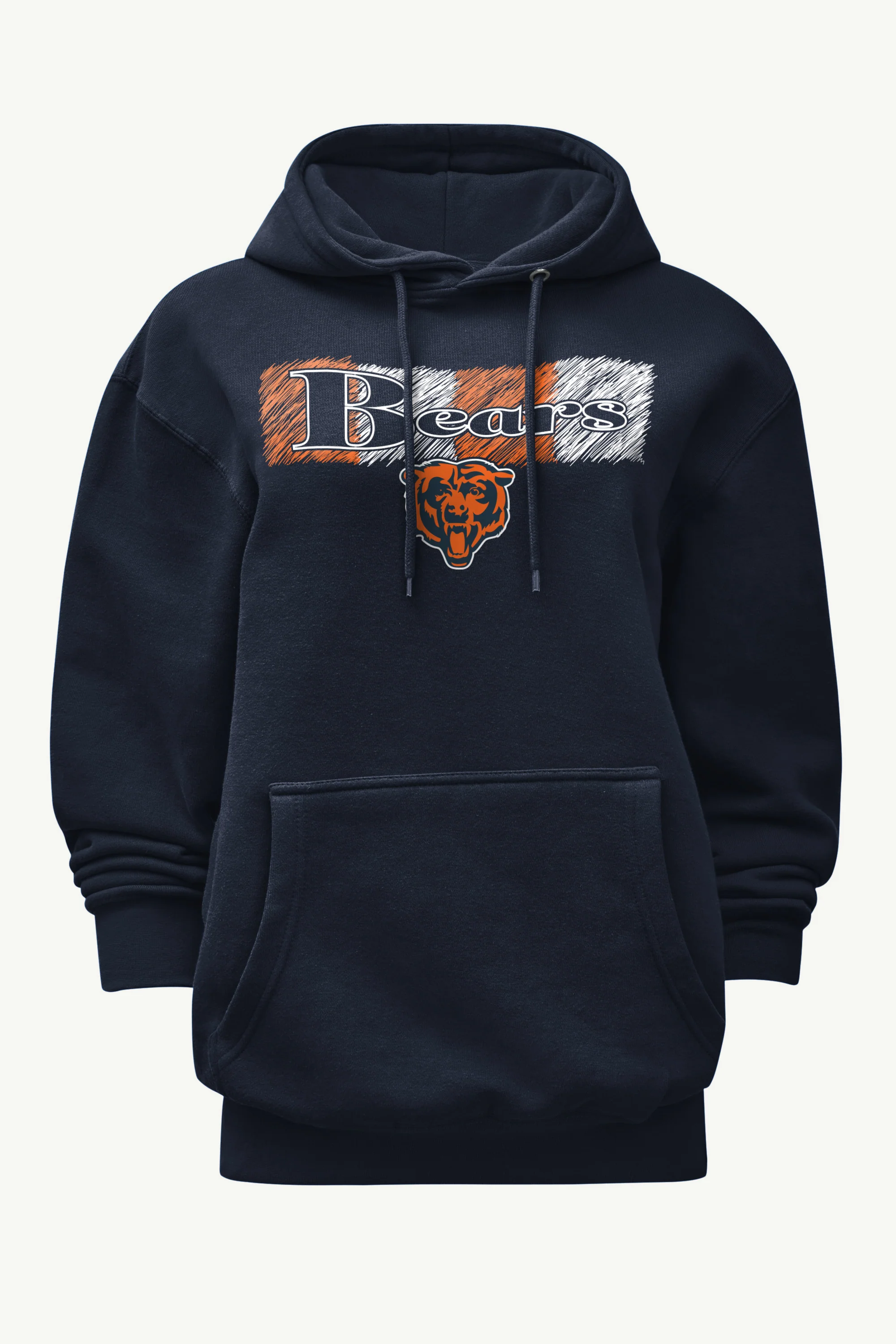 WOMENS CHICAGO BEARS COLOR SHADING HOODIE