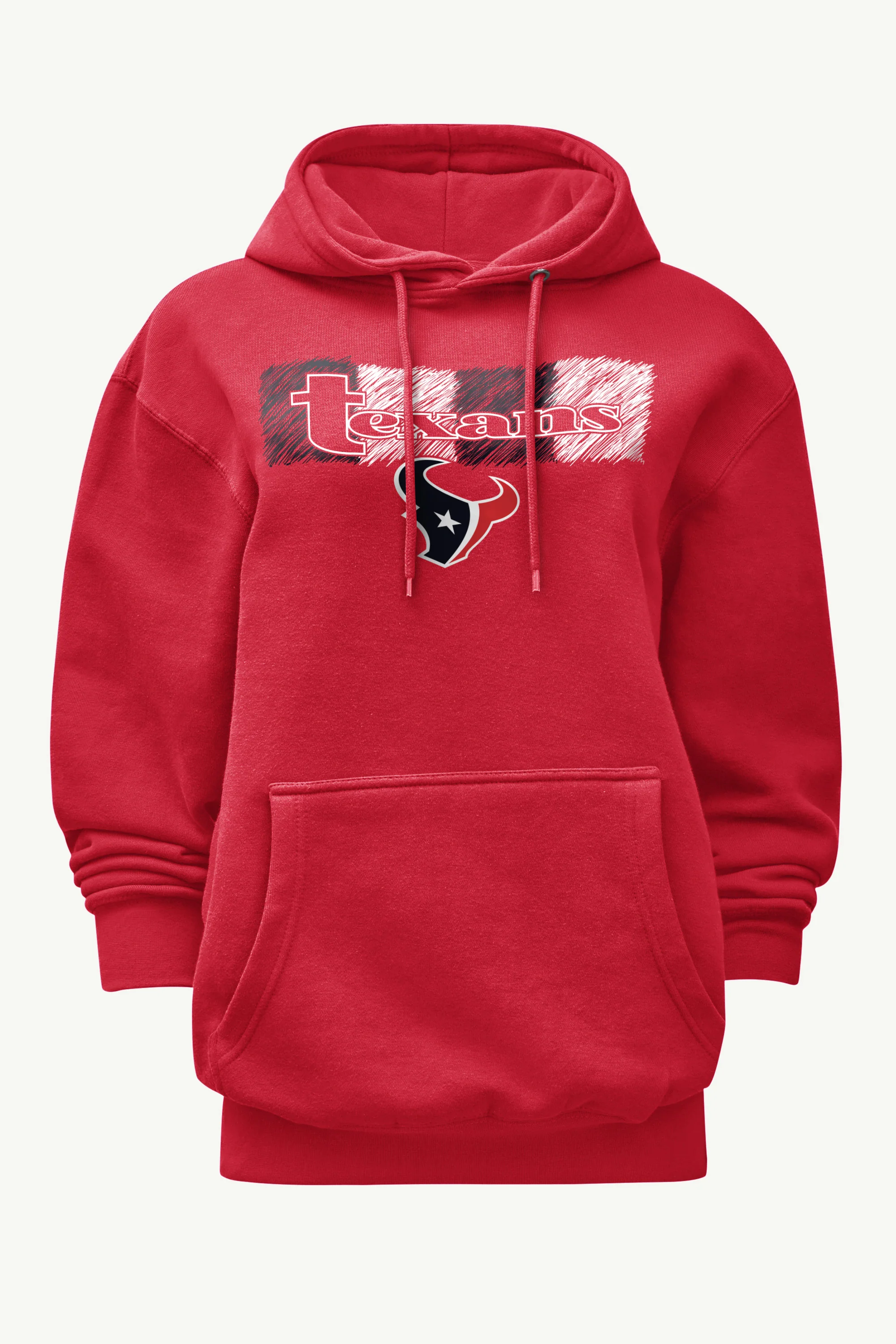 WOMENS HOUSTON TEXANS COLOR SHADING HOODIE