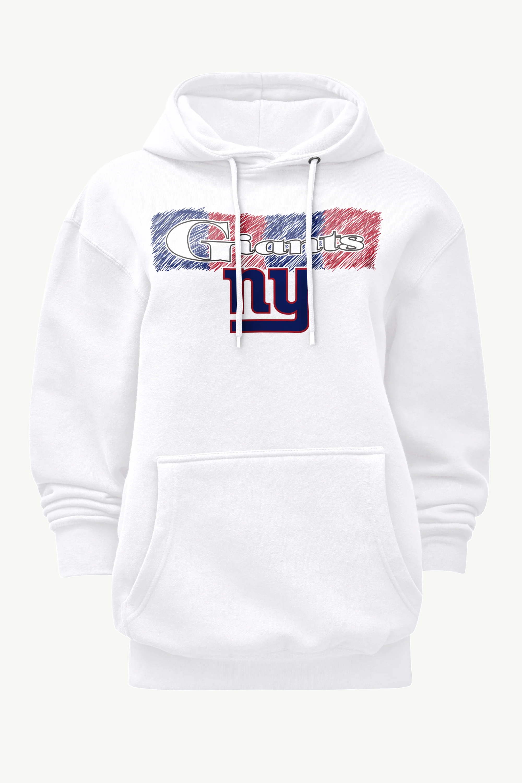 WOMENS NEW YORK GIANTS COLOR SHADING HOODIE