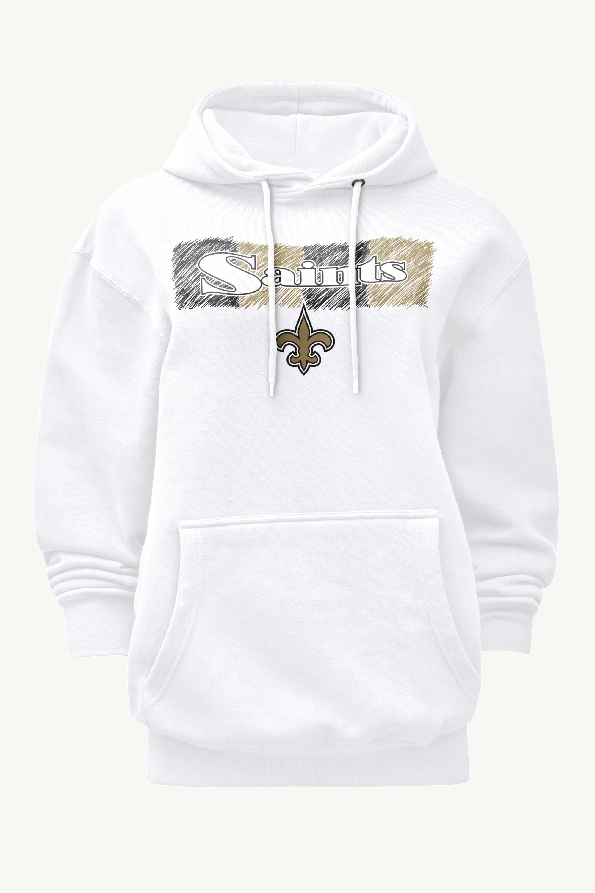 WOMENS NEW ORLEANS SAINTS COLOR SHADING HOODIE