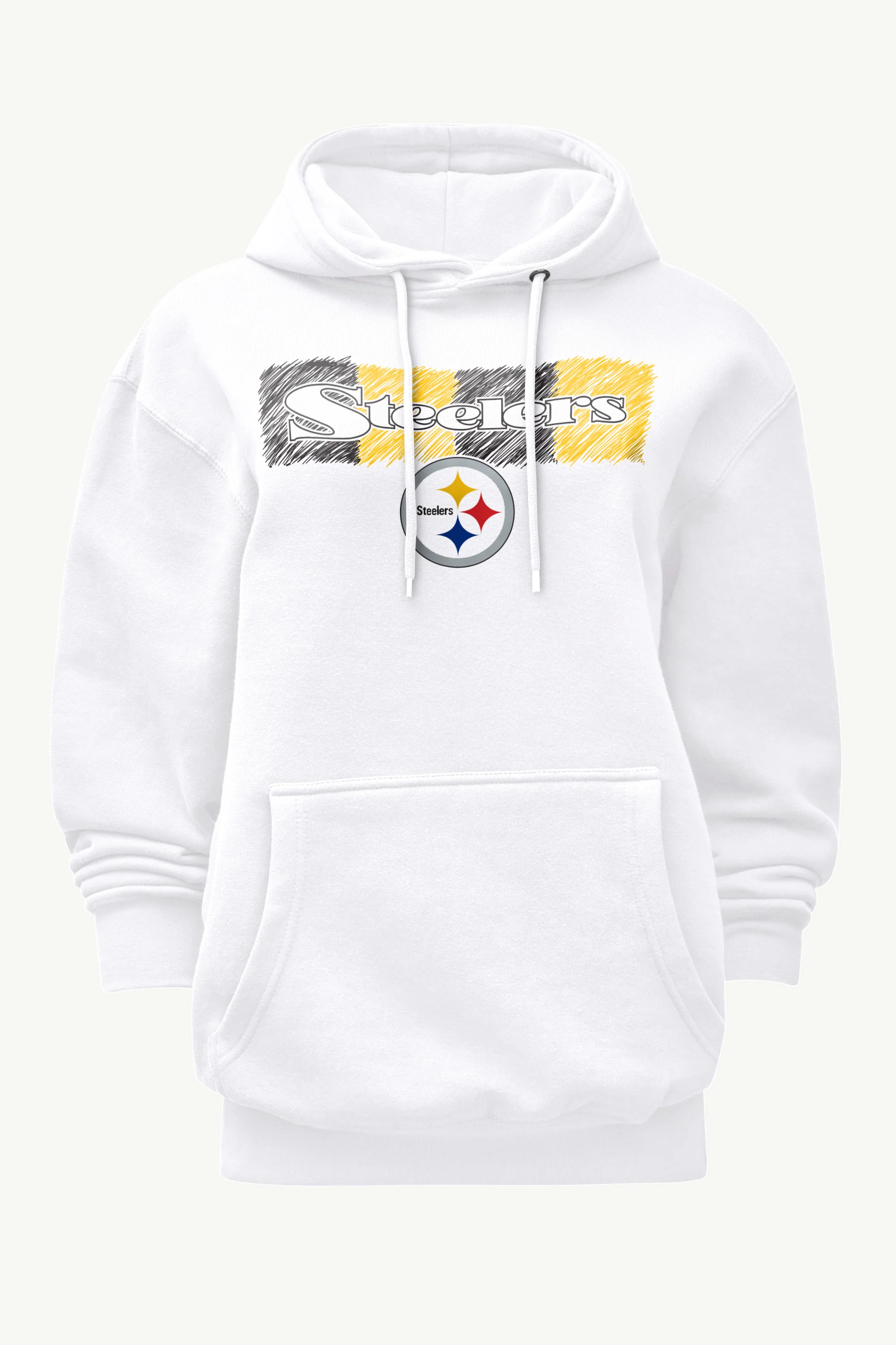 WOMENS PITTSBURGH STEELERS COLOR SHADING HOODIE