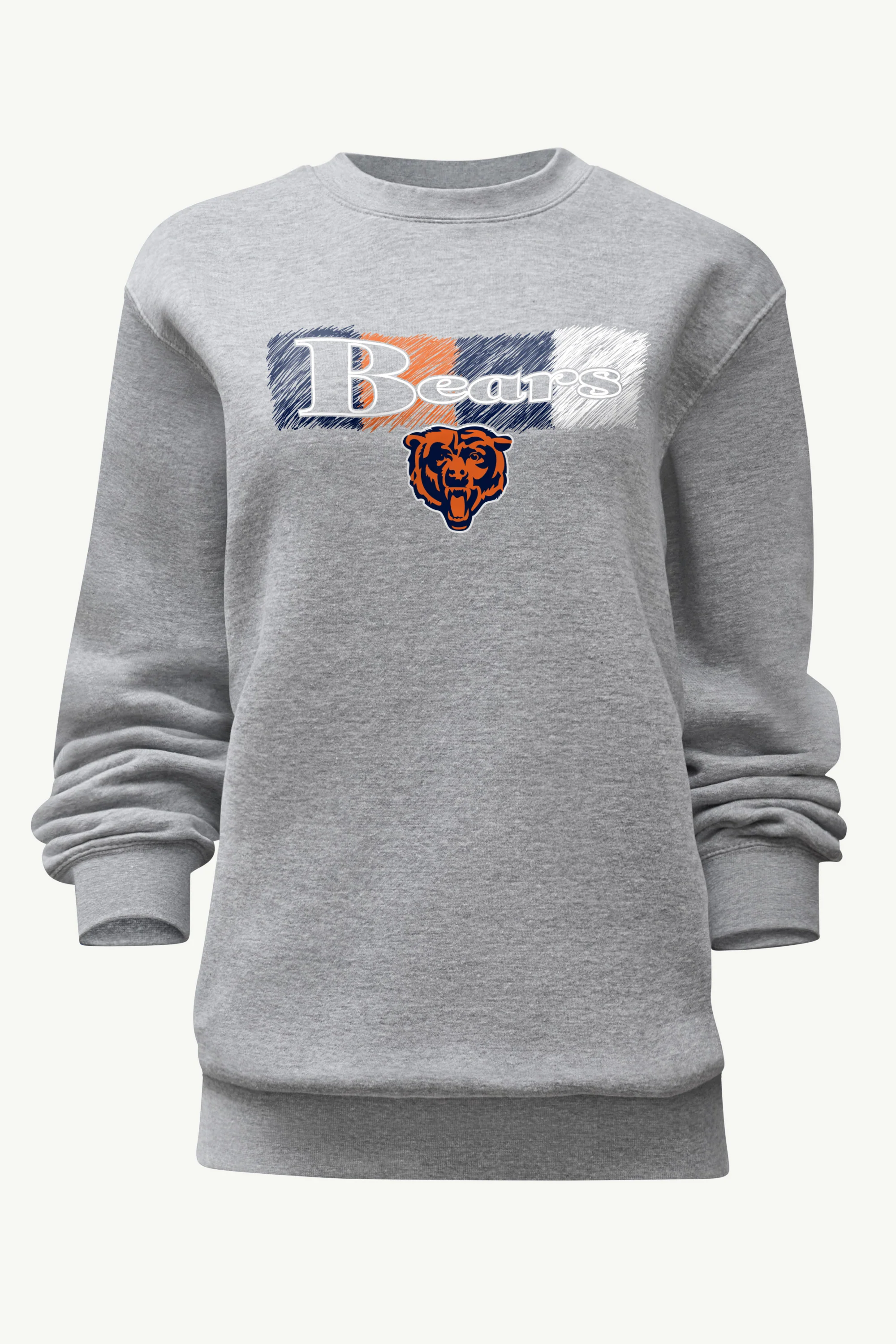 WOMENS CHICAGO BEARS COLOR SHADING SWEATSHIRT