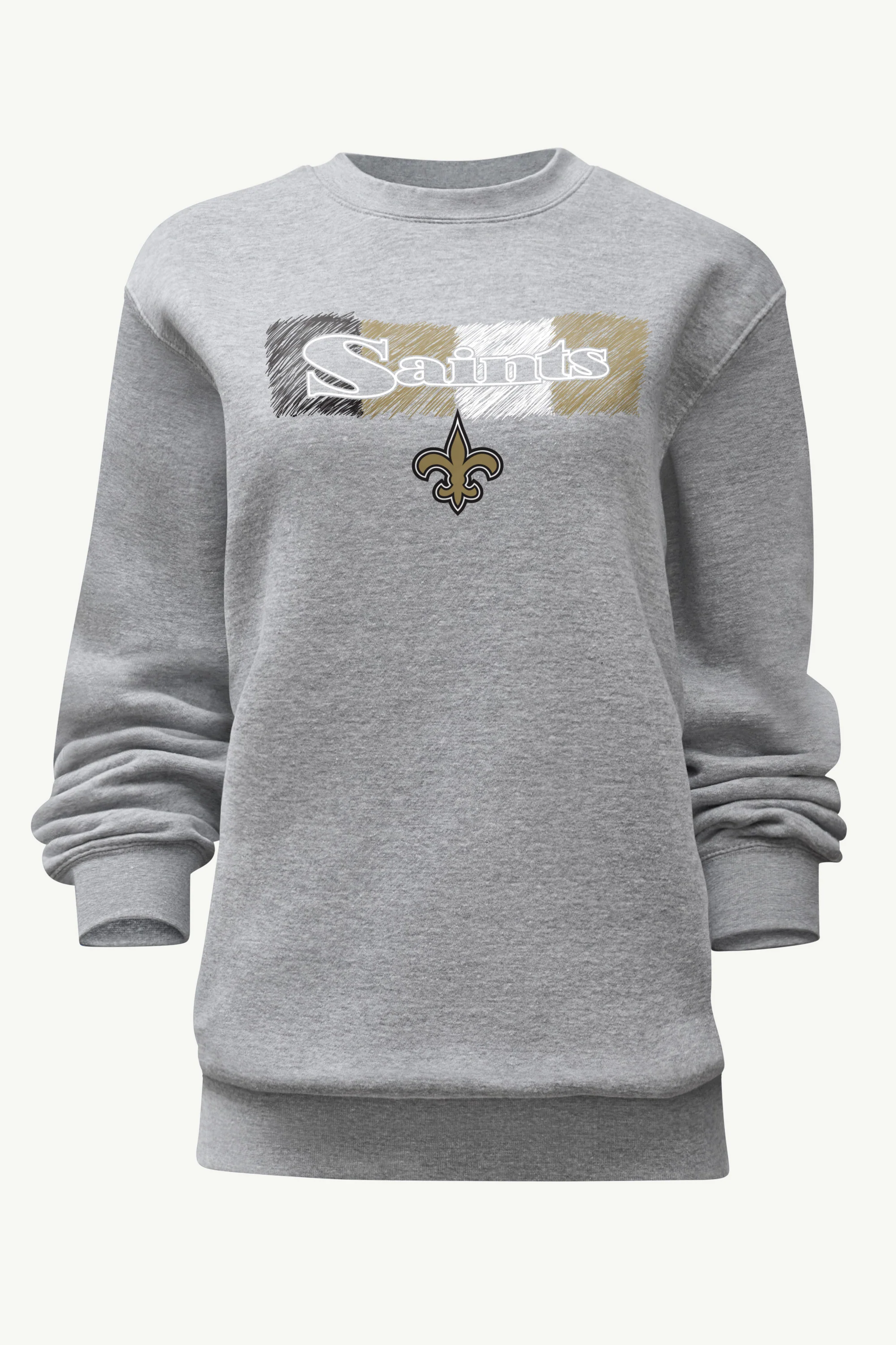 WOMENS NEW ORLEANS SAINTS COLOR SHADING SWEATSHIRT